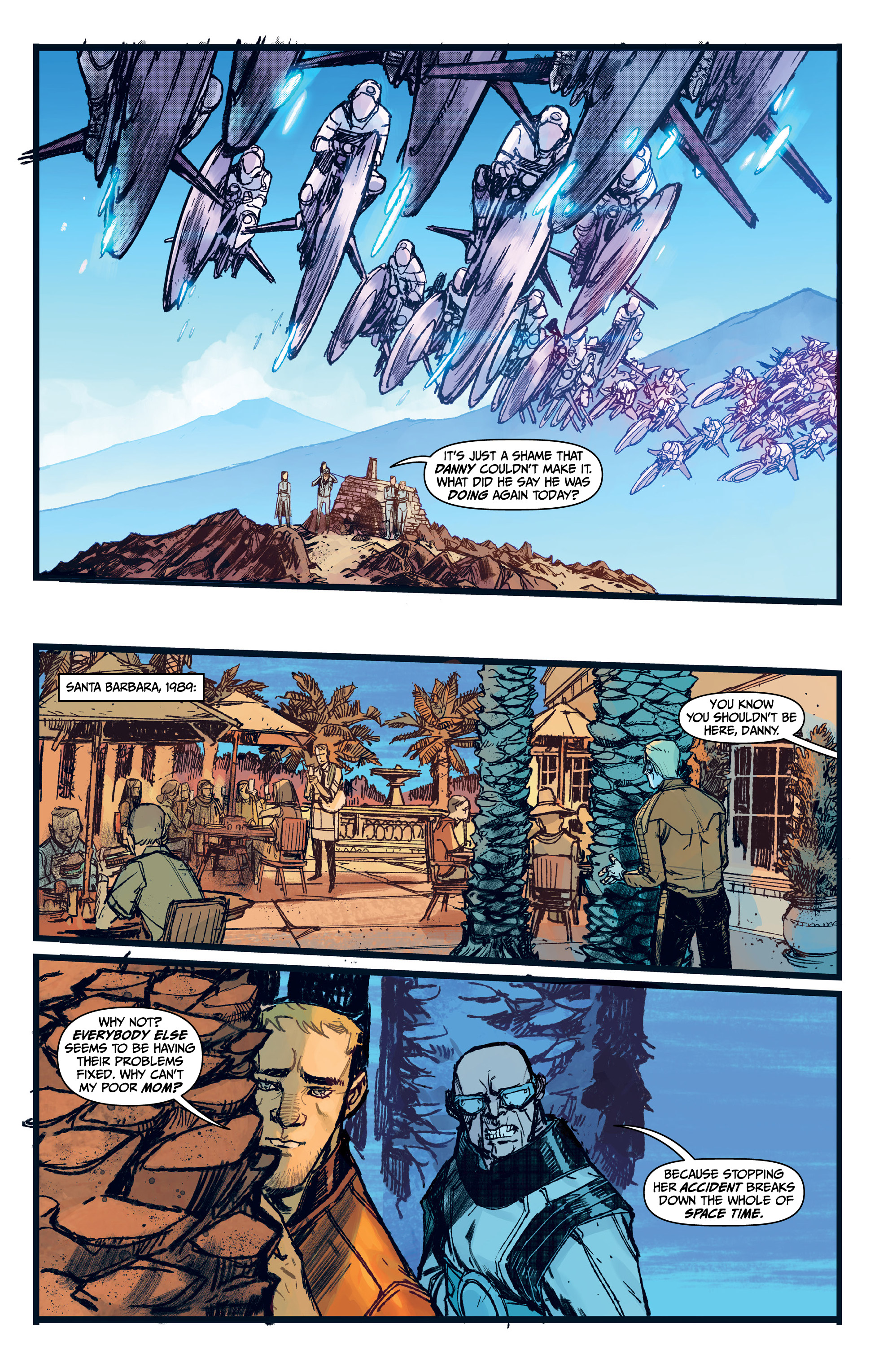 Read online Chrononauts: Futureshock comic -  Issue #3 - 16
