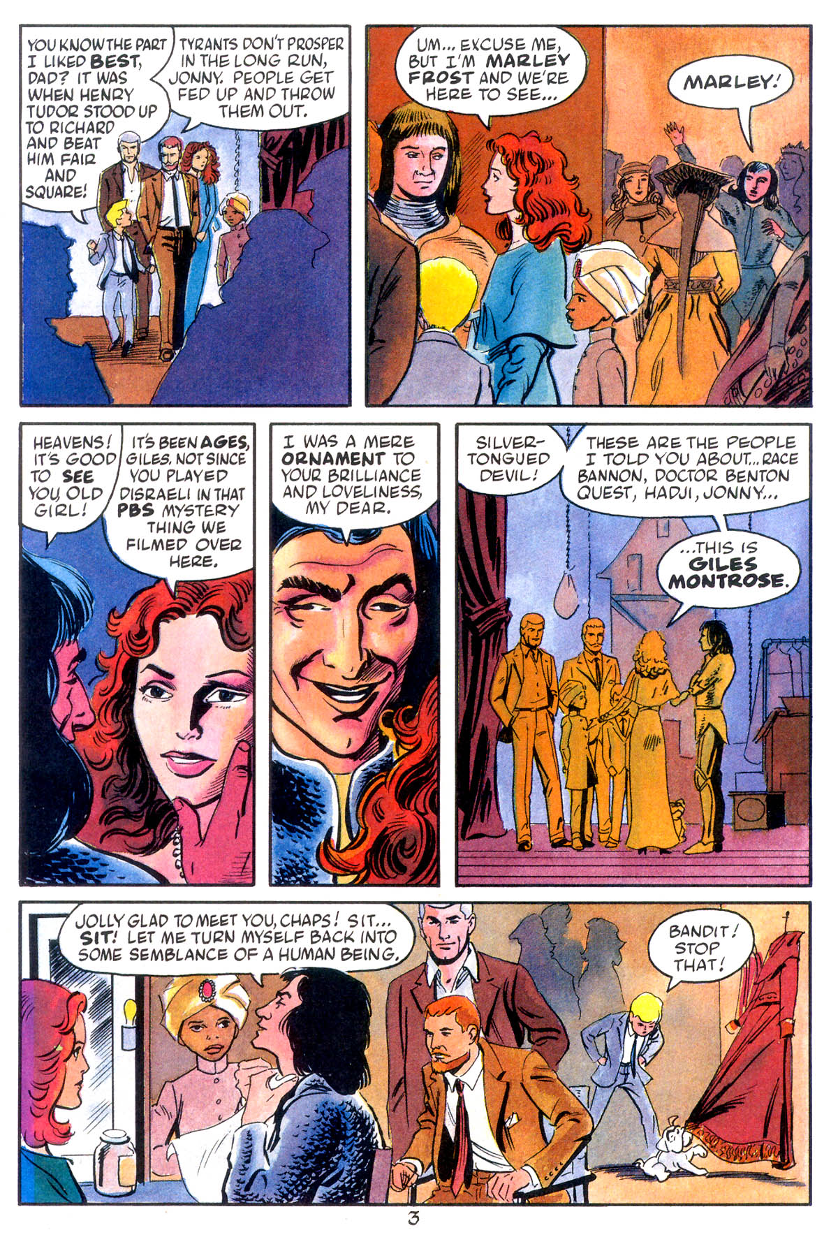 Read online Jonny Quest comic -  Issue #10 - 5