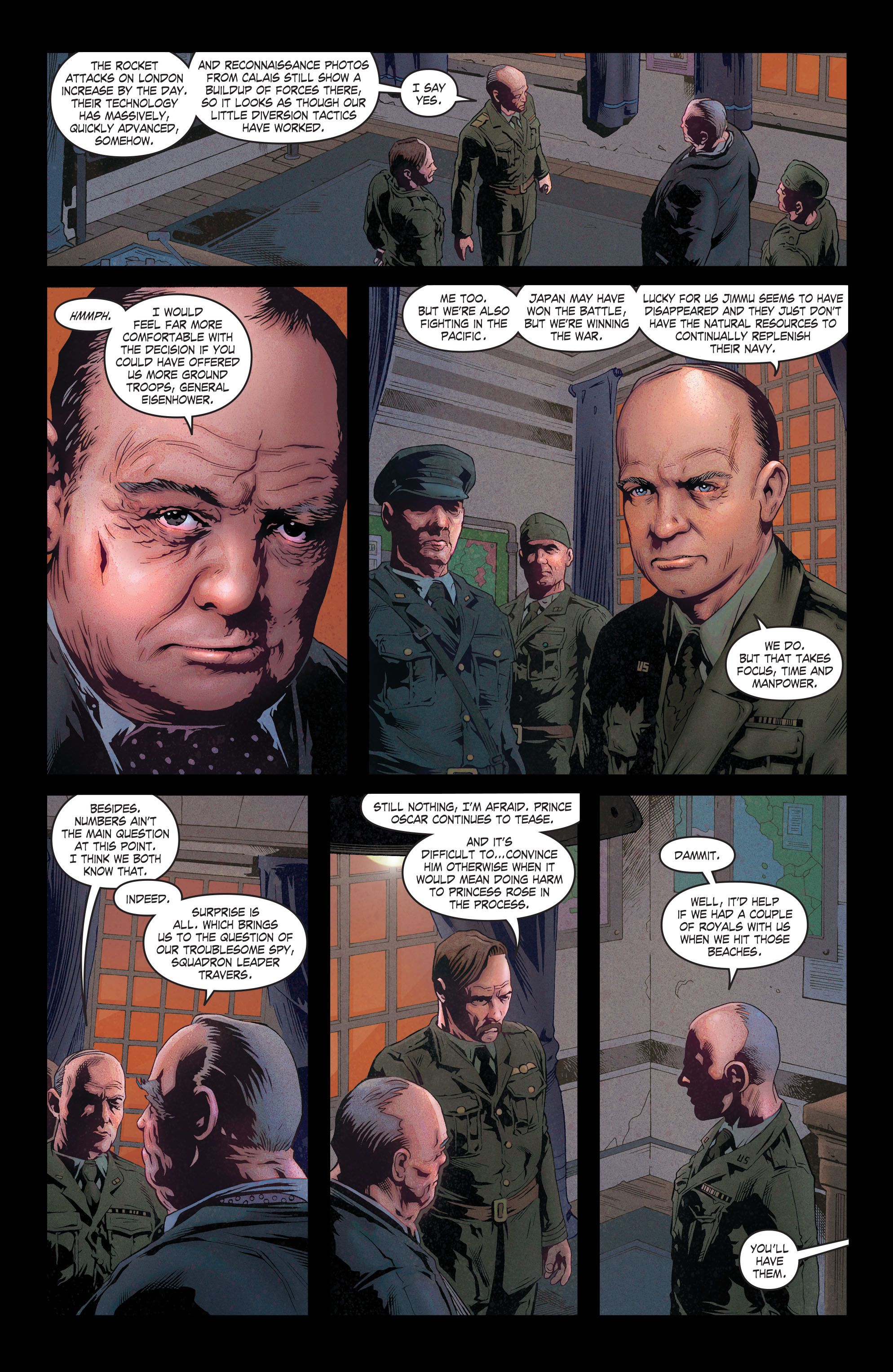 Read online The Royals: Masters of War comic -  Issue #5 - 10