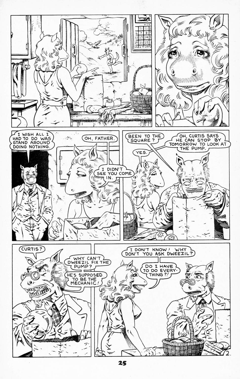 Read online Critters comic -  Issue #17 - 27