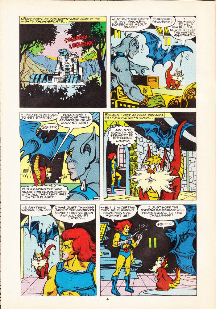 Read online ThunderCats (1987) comic -  Issue #25 - 4