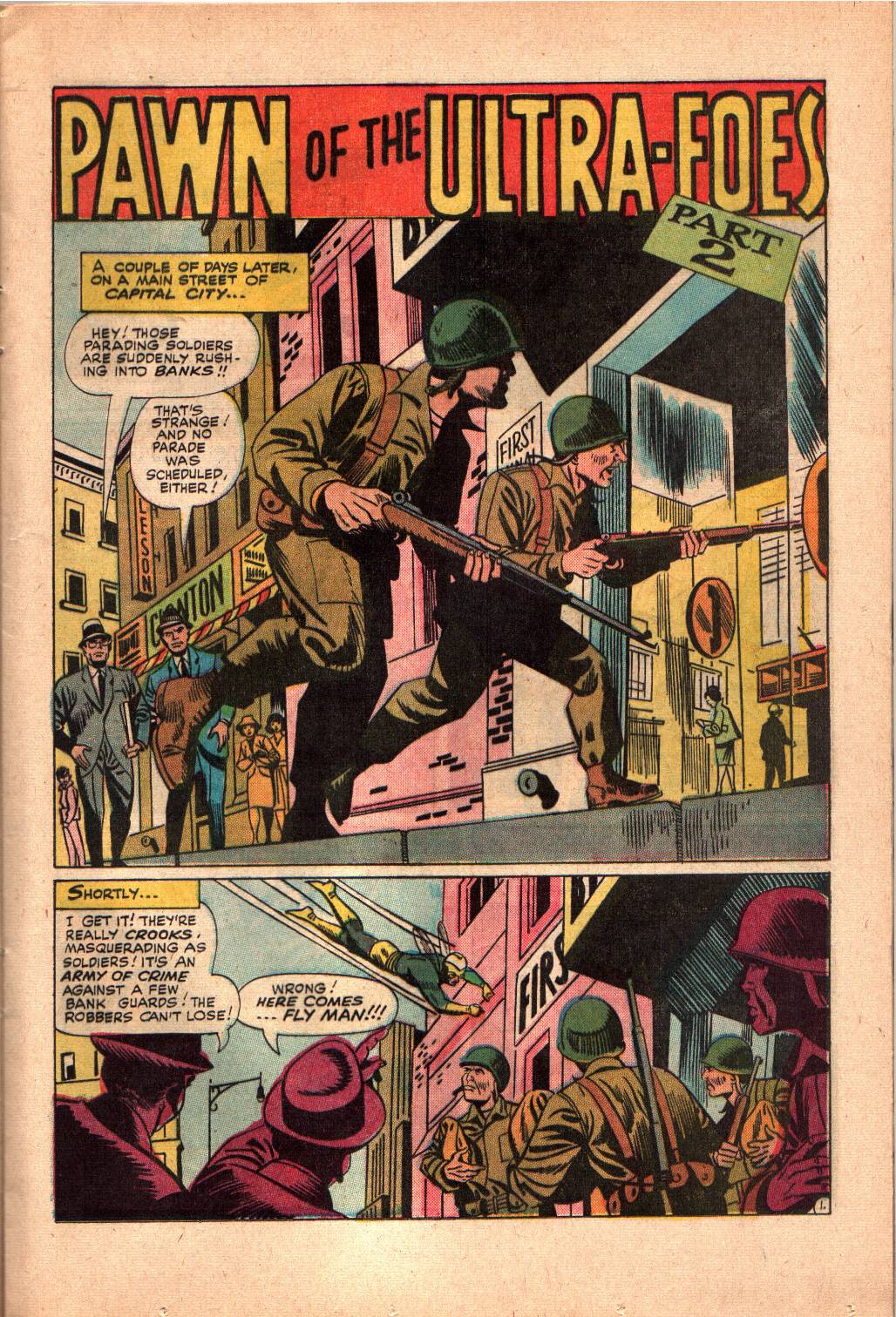 Read online Fly Man comic -  Issue #37 - 10