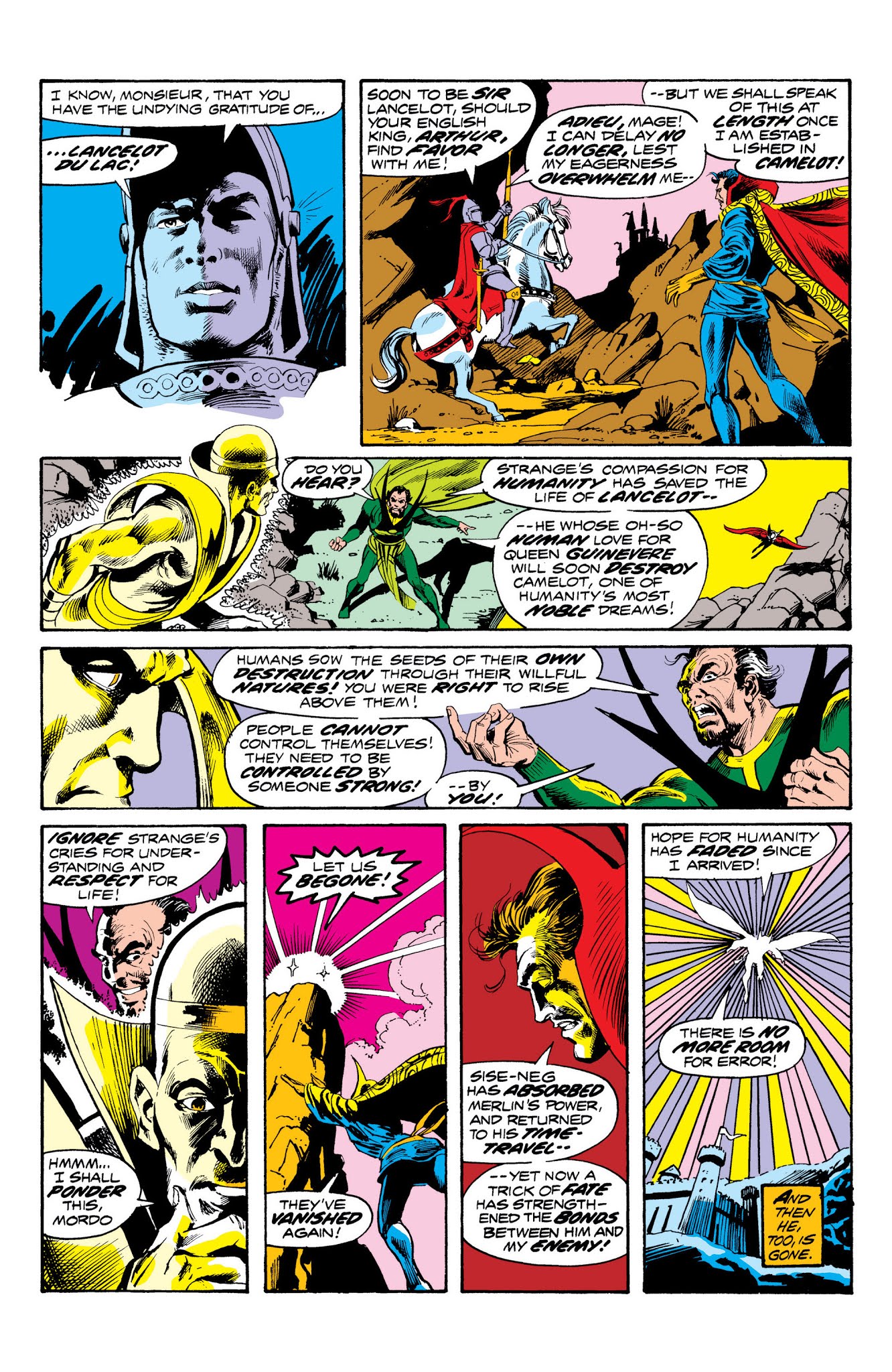 Read online Marvel Masterworks: Doctor Strange comic -  Issue # TPB 5 (Part 1) - 100