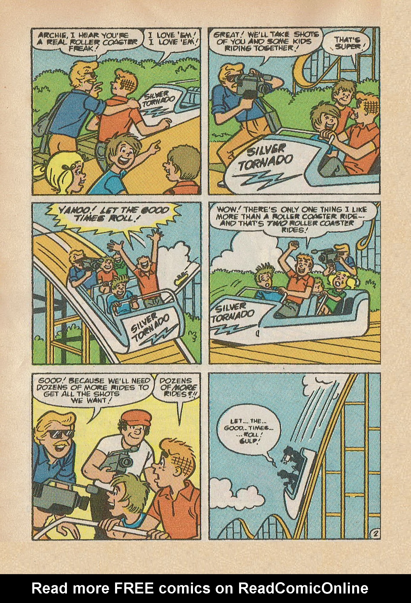 Read online Archie Annual Digest Magazine comic -  Issue #56 - 100