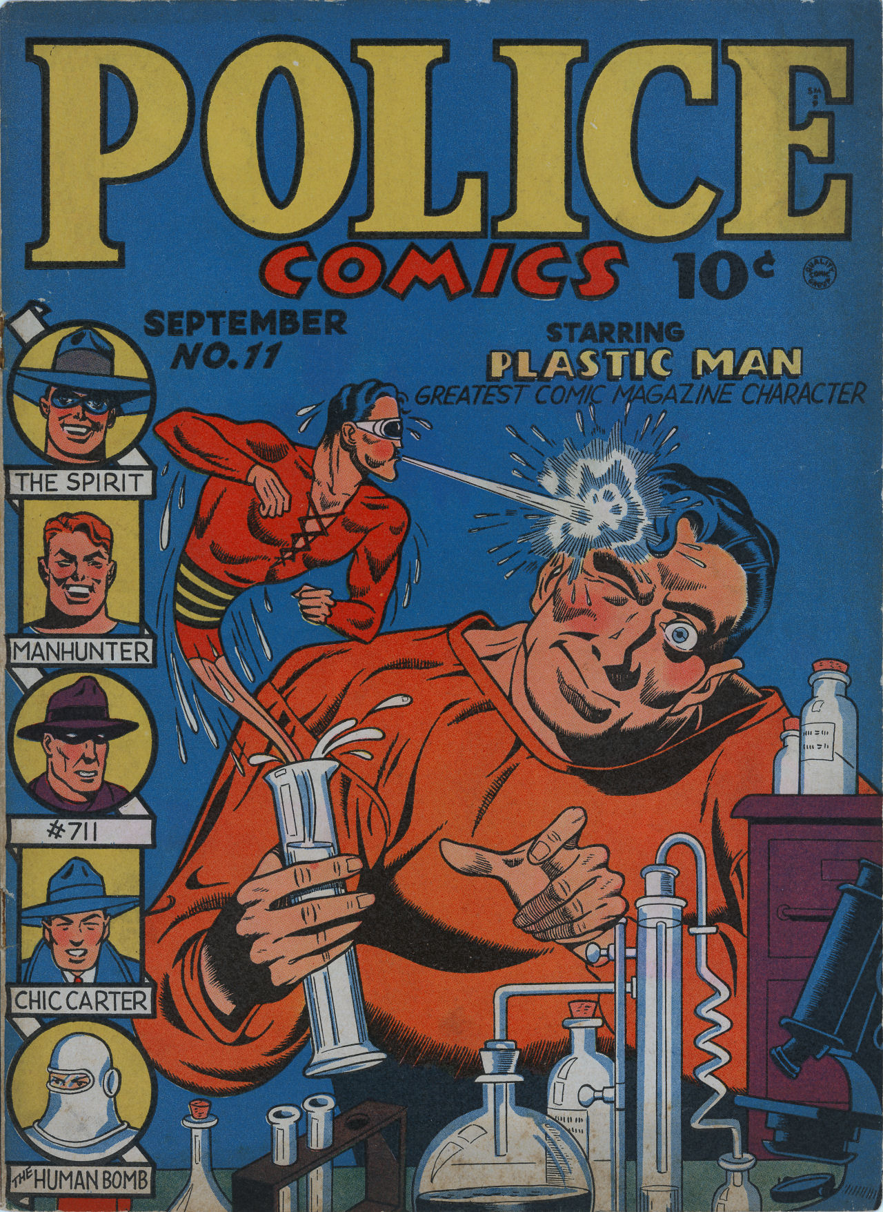 Read online Police Comics comic -  Issue #11 - 1