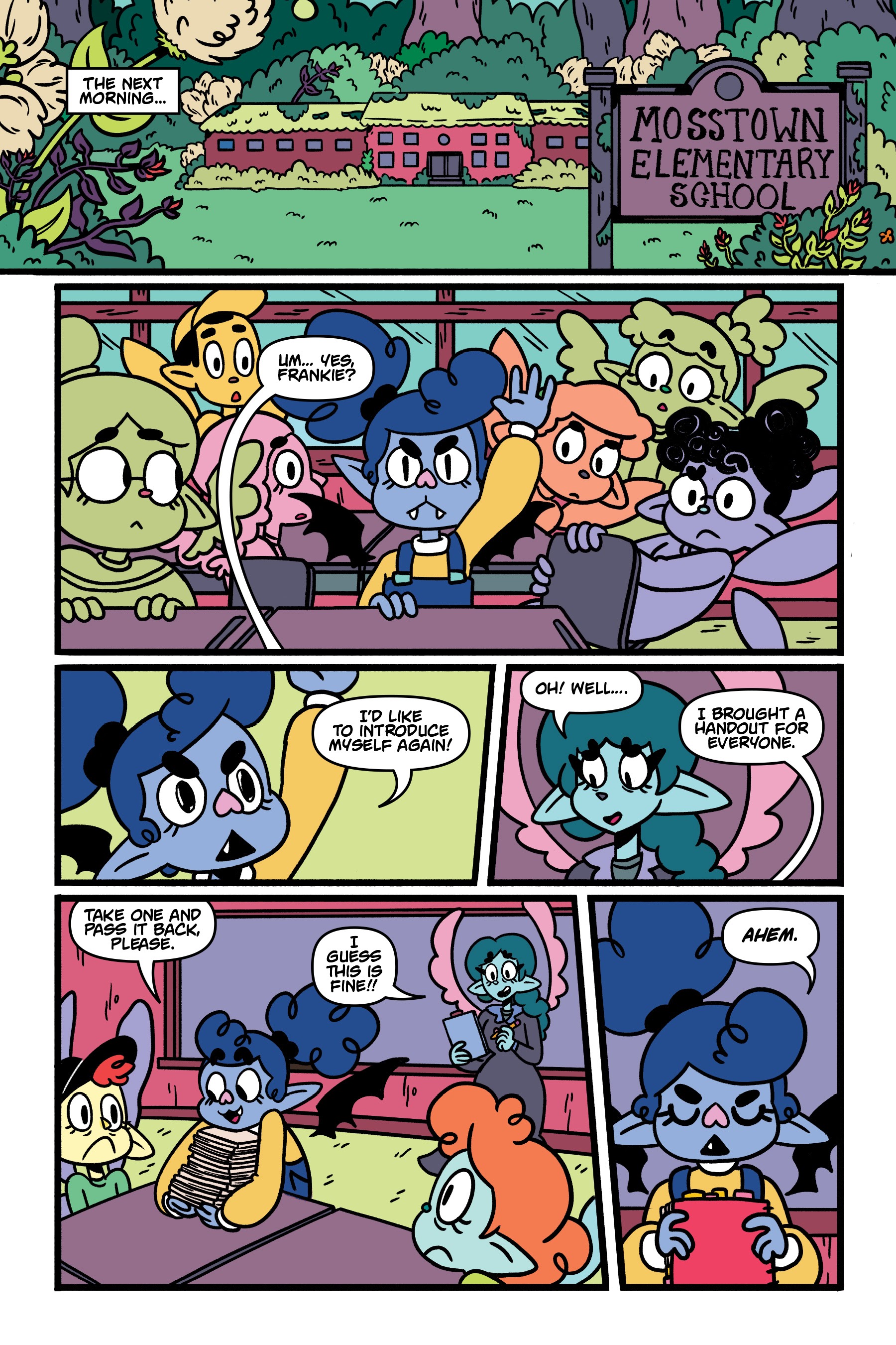 Read online Frankie and the Creepy Cute Critters comic -  Issue # Full - 33