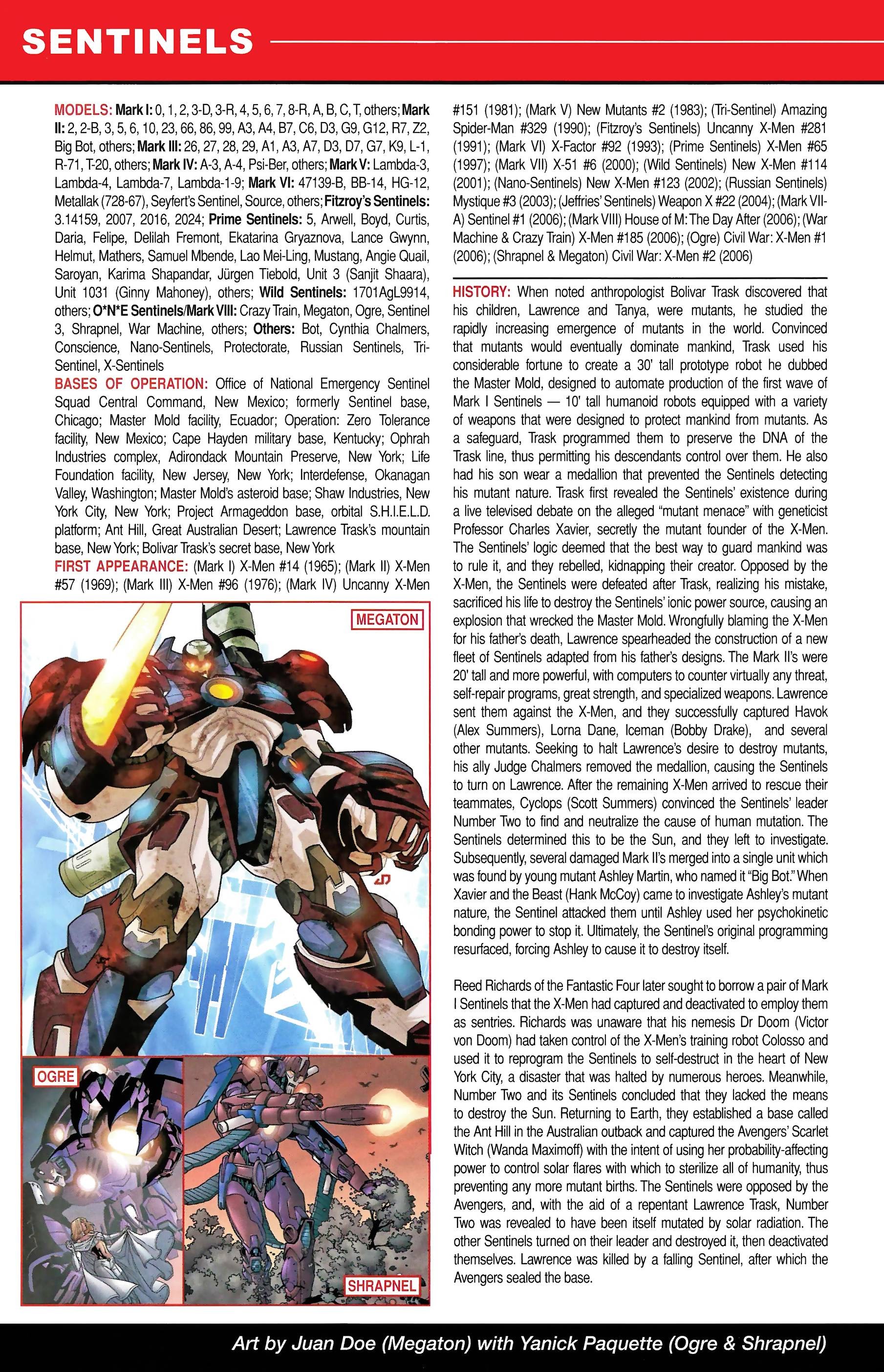 Read online Official Handbook of the Marvel Universe A to Z comic -  Issue # TPB 10 (Part 1) - 74