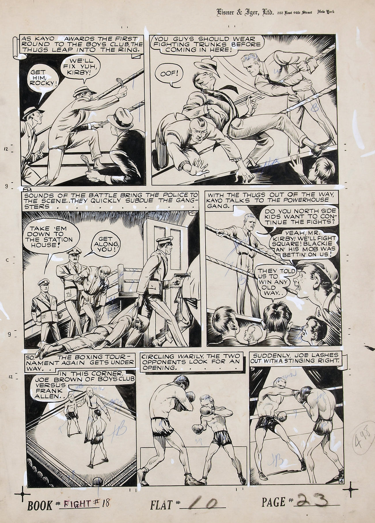 Read online Fight Comics comic -  Issue #18 - 29