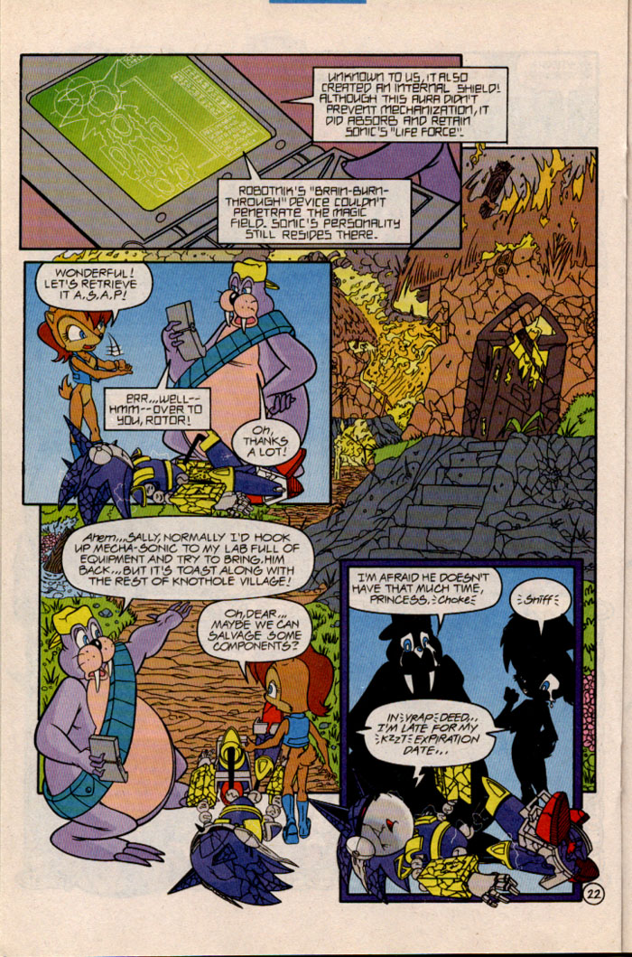 Read online Sonic & Knuckles: Mecha Madness Special comic -  Issue # Full - 24