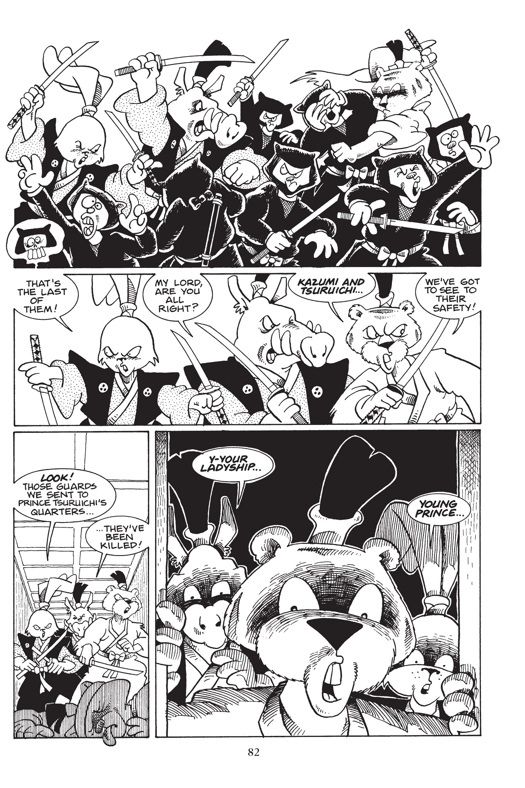 Read online Usagi Yojimbo (1987) comic -  Issue # _TPB 2 - 84