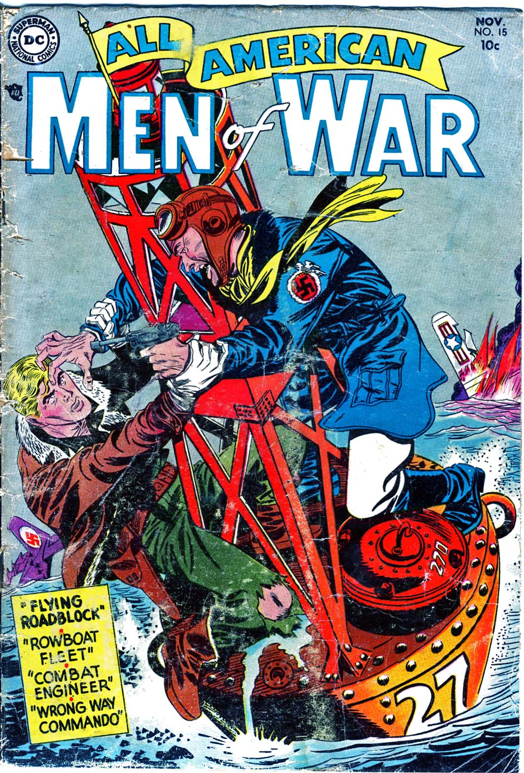 Read online All-American Men of War comic -  Issue #15 - 1