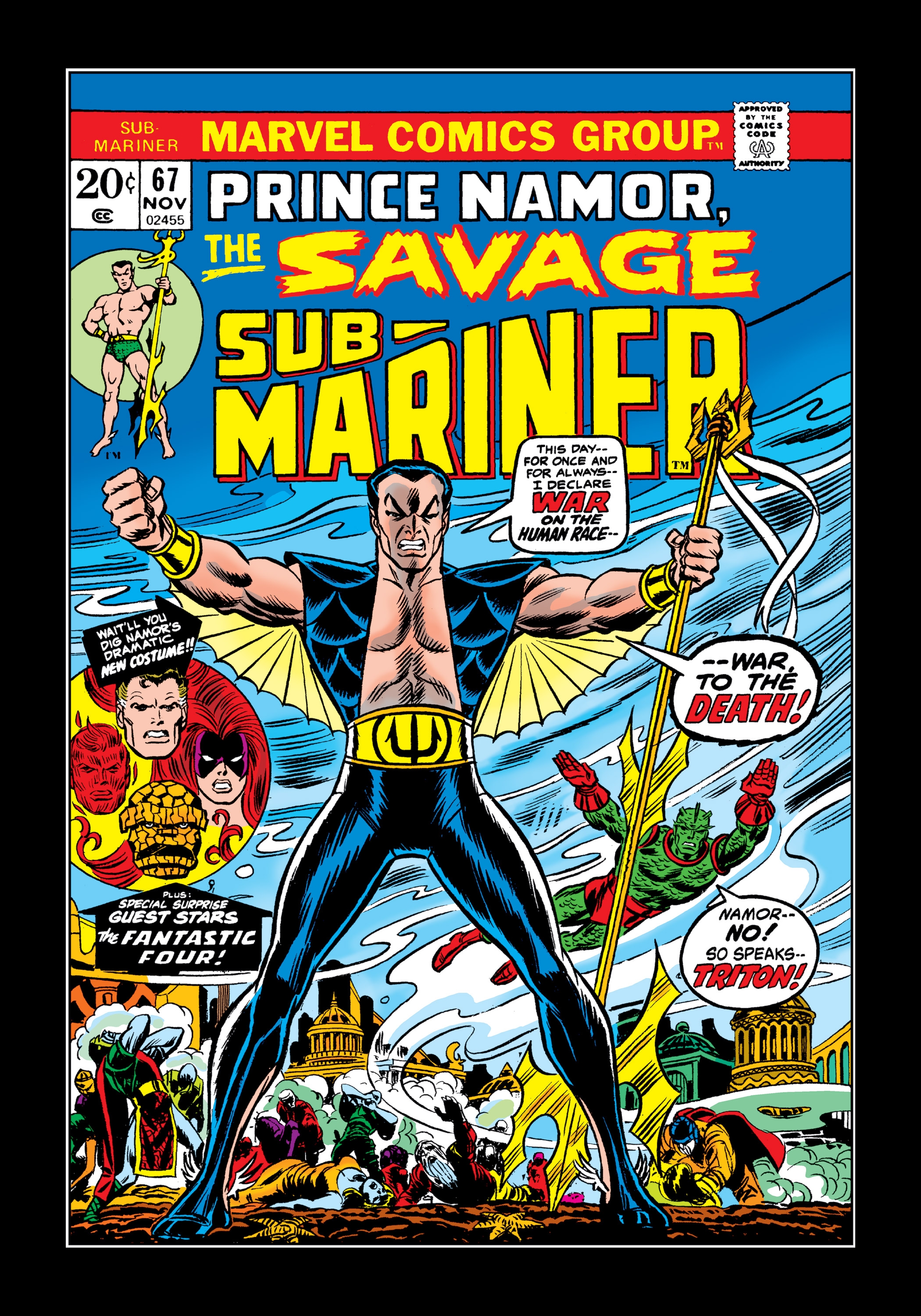Read online Marvel Masterworks: The Sub-Mariner comic -  Issue # TPB 8 (Part 2) - 33