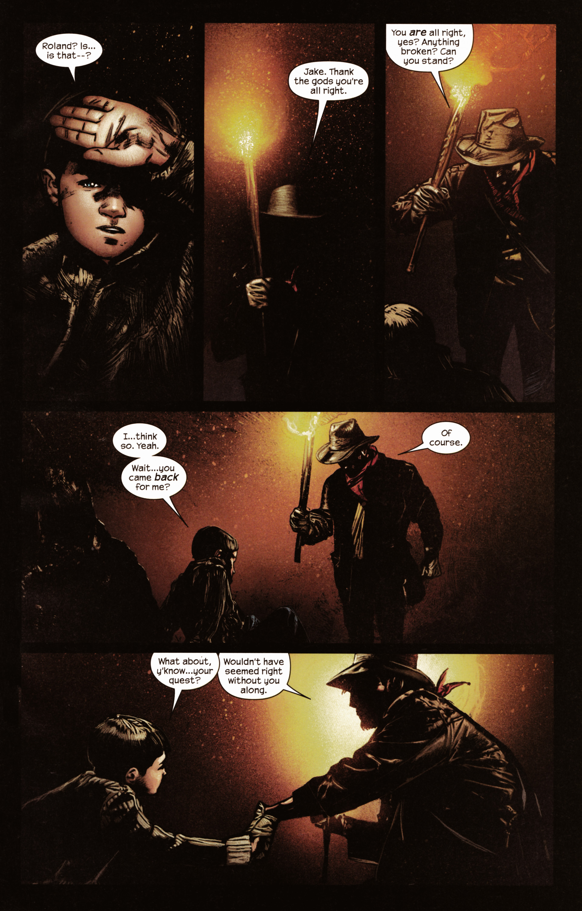 Read online Dark Tower: The Gunslinger - The Man in Black comic -  Issue #2 - 4