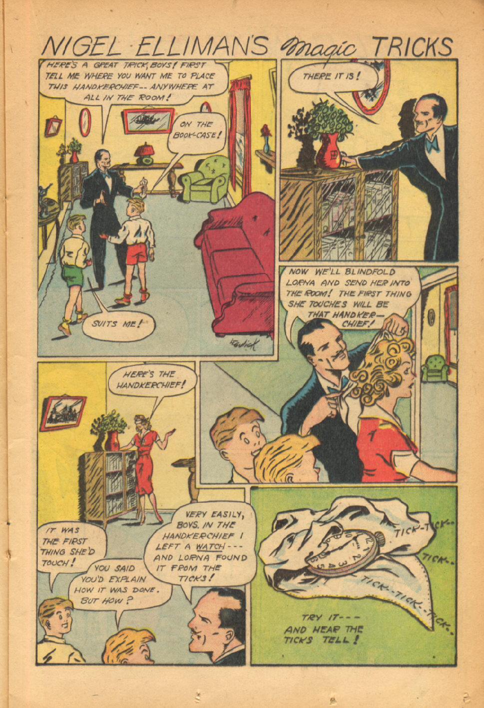 Read online Super-Magician Comics comic -  Issue #54 - 20