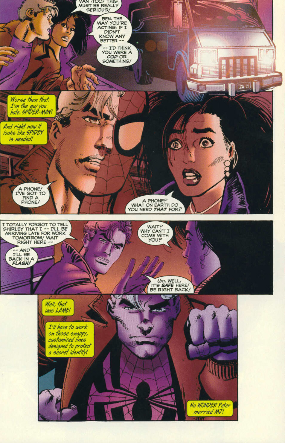 Read online The Sensational Spider-Man (1996) comic -  Issue #4 - 10