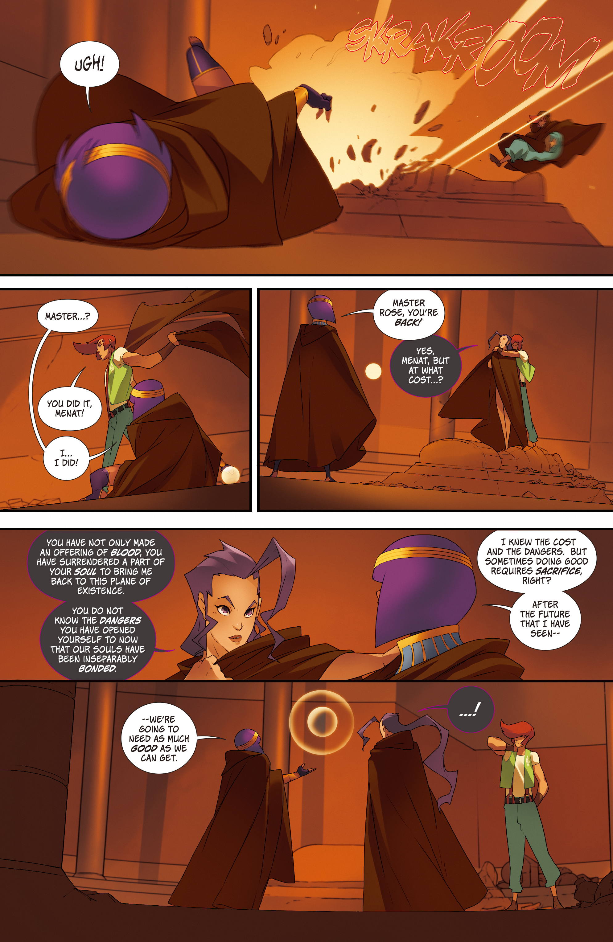 Read online Street Fighter One-shots comic -  Issue # Menat - 24