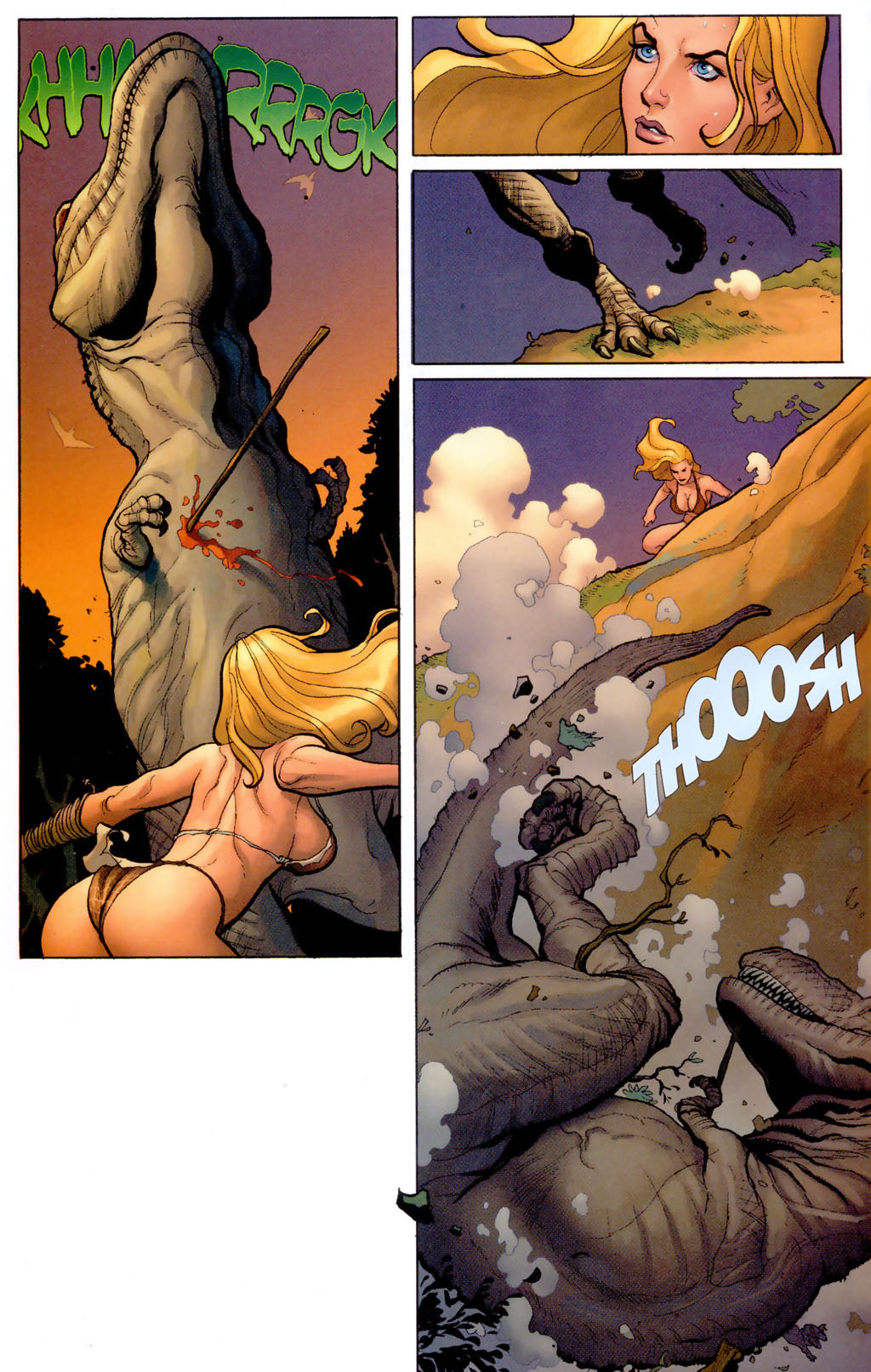 Read online Shanna, the She-Devil (2005) comic -  Issue #3 - 21