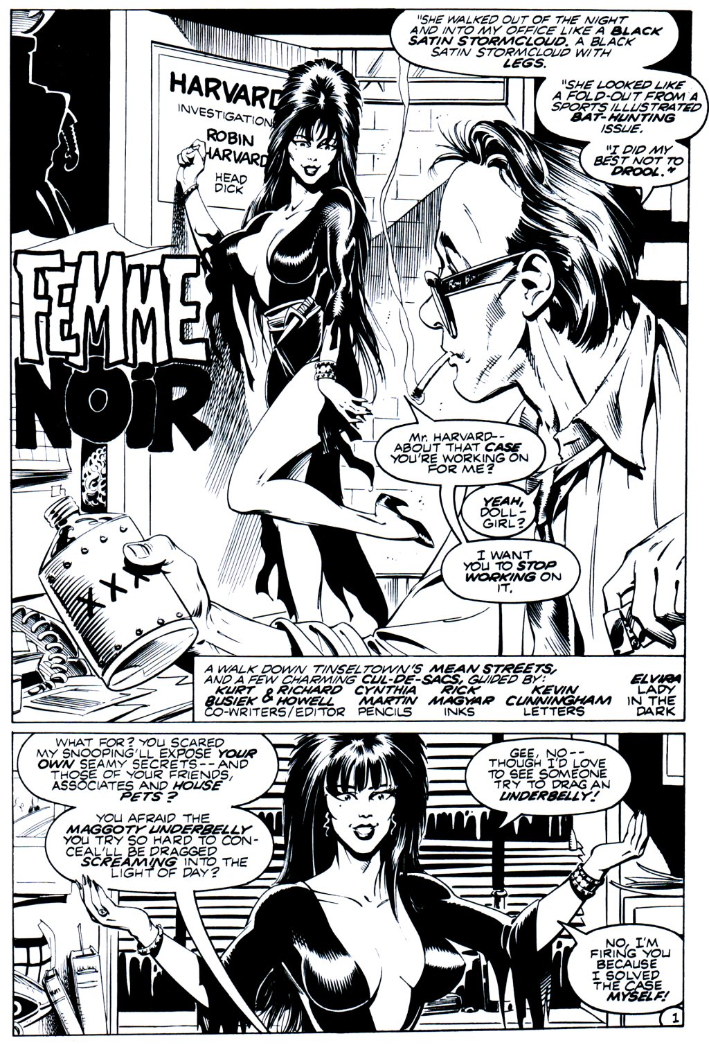 Read online Elvira, Mistress of the Dark comic -  Issue #9 - 23