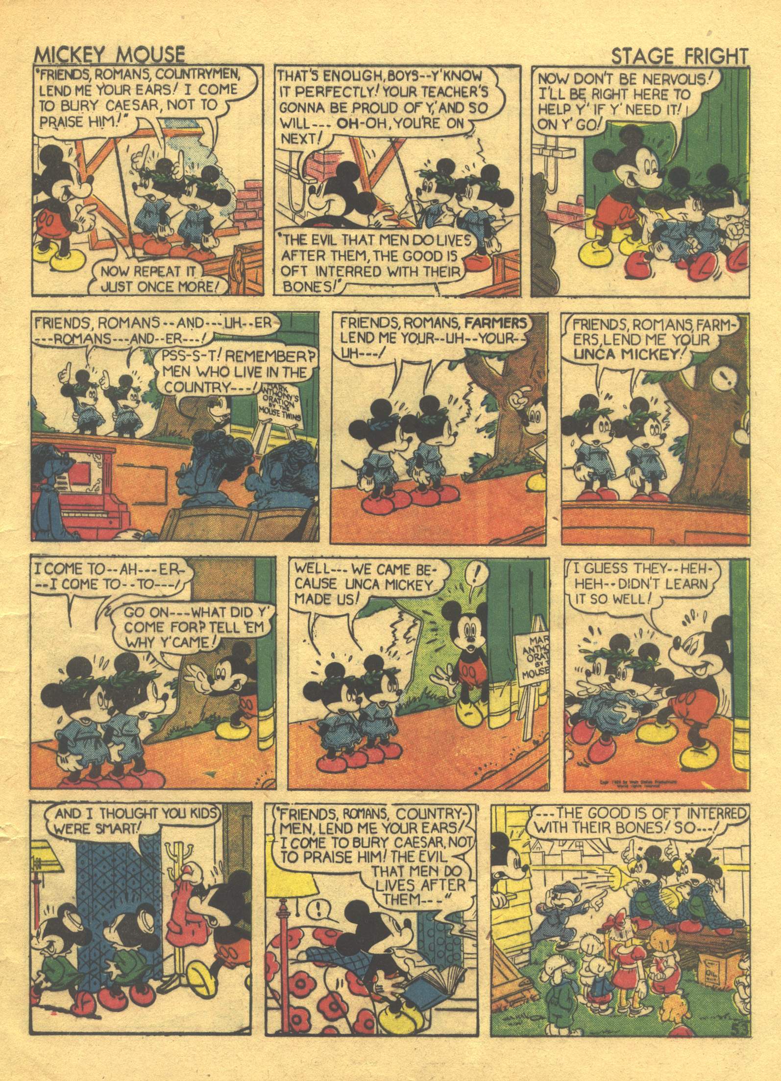 Read online Walt Disney's Comics and Stories comic -  Issue #16 - 55