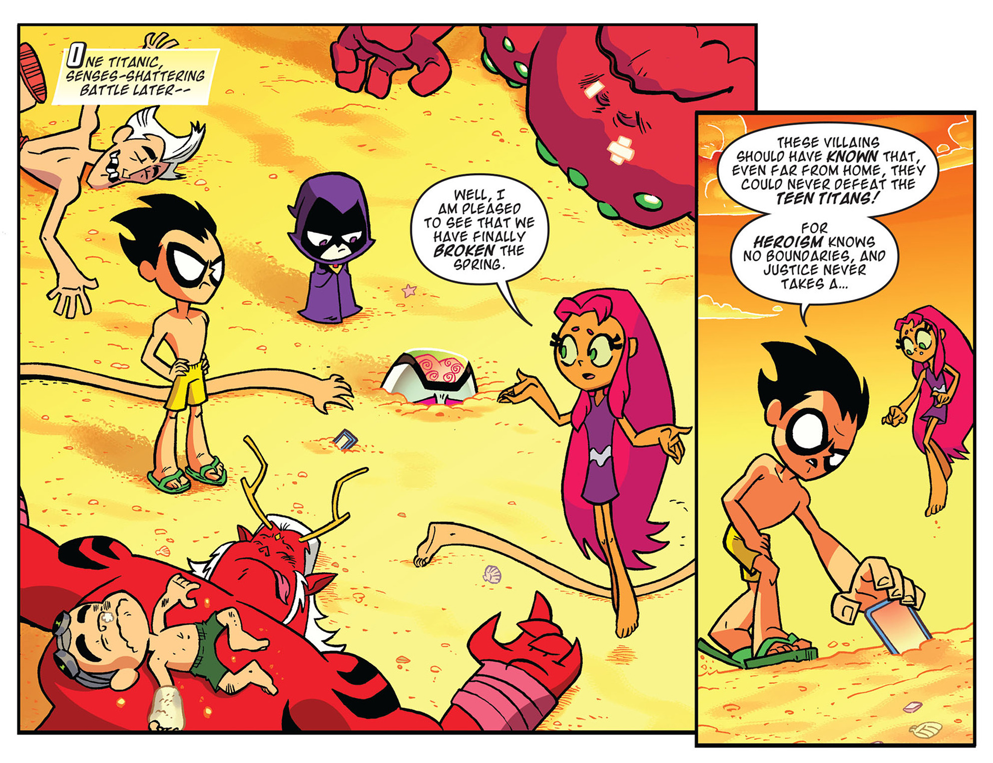 Read online Teen Titans Go! (2013) comic -  Issue #39 - 22