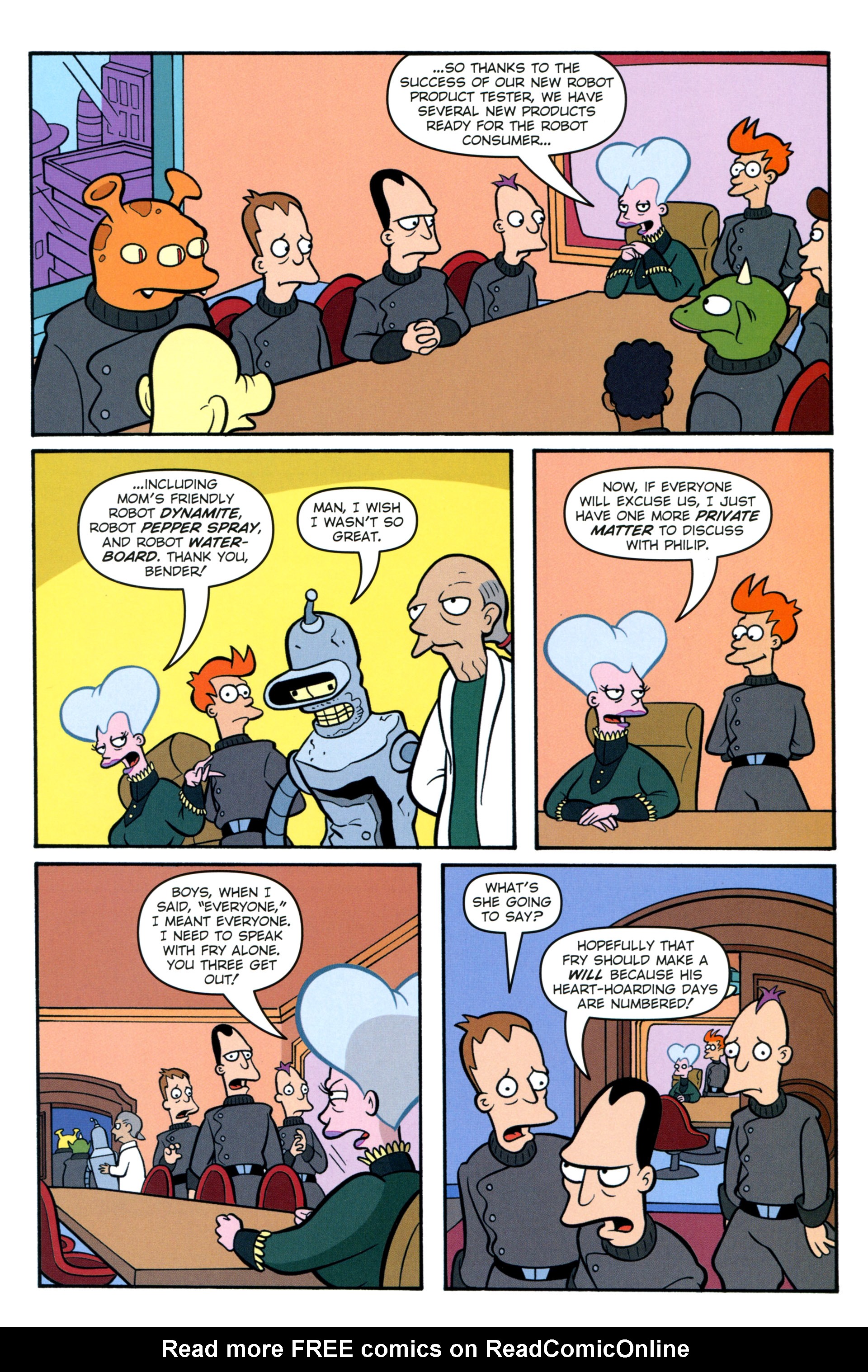 Read online Futurama Comics comic -  Issue #69 - 16