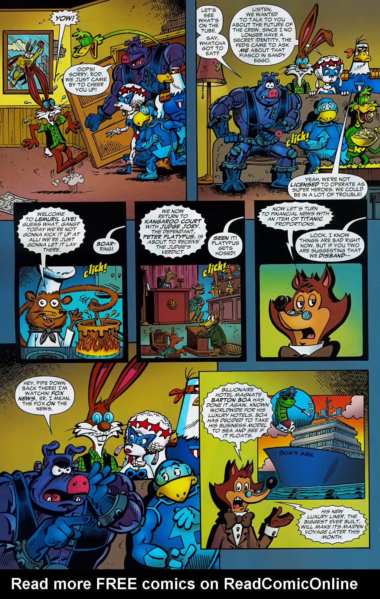 Read online Captain Carrot and the Final Ark comic -  Issue #1 - 14