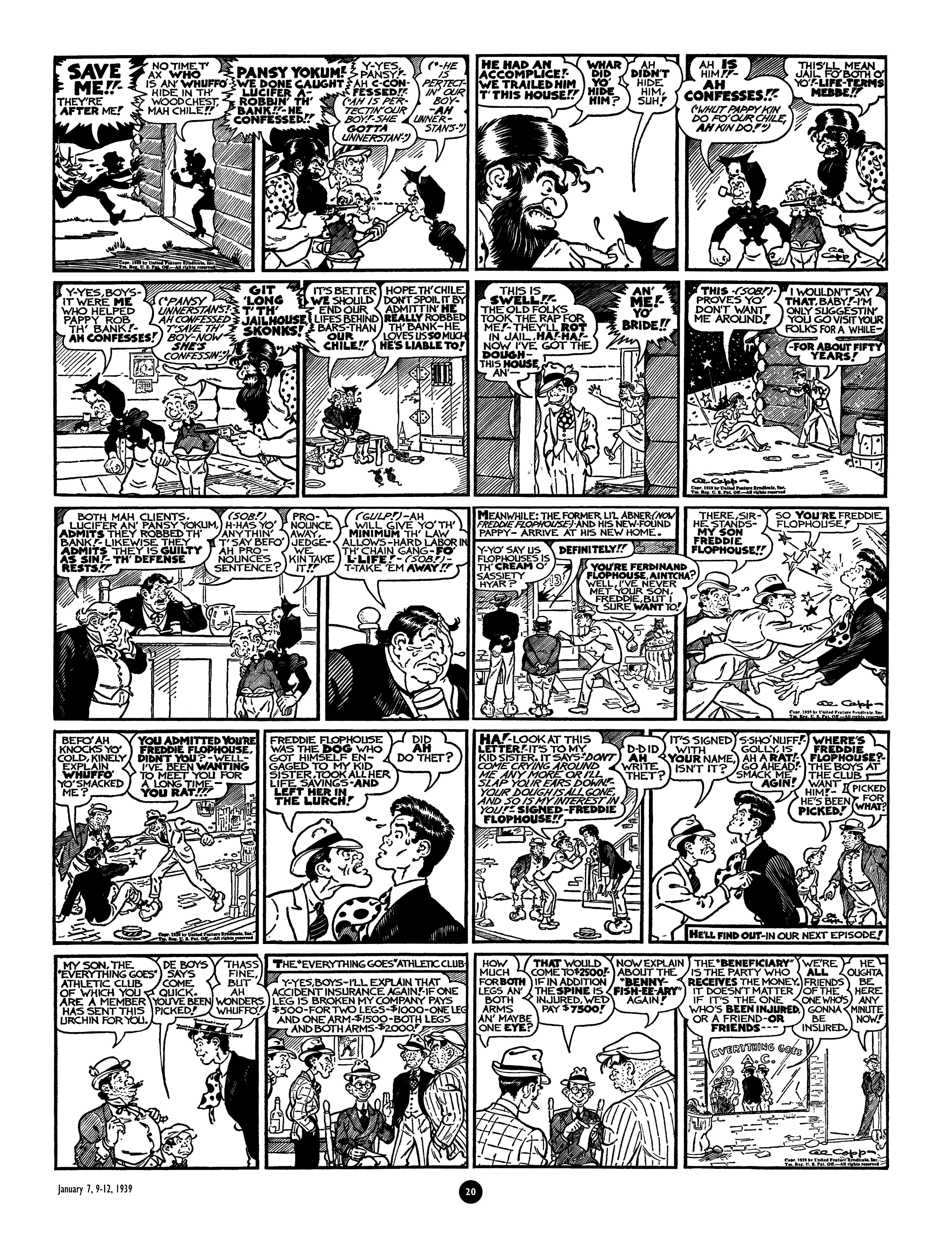 Read online Al Capp's Li'l Abner Complete Daily & Color Sunday Comics comic -  Issue # TPB 3 (Part 1) - 21