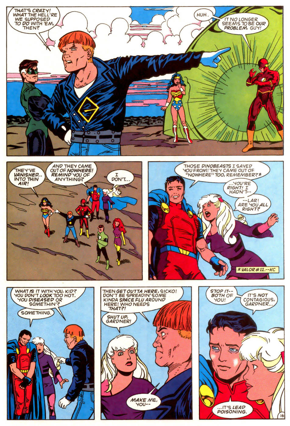 Read online Valor (1992) comic -  Issue #14 - 17