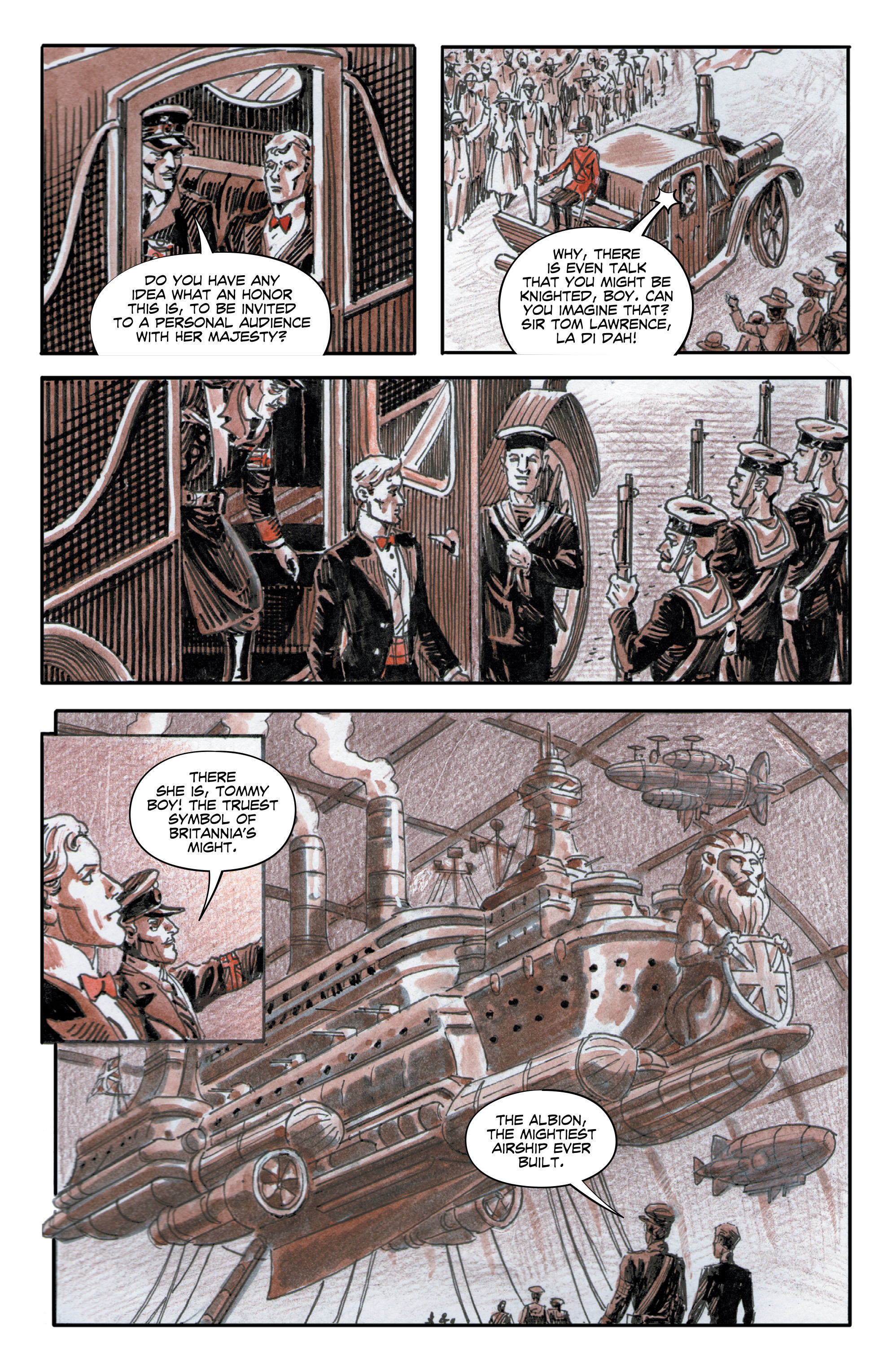 Read online Empire of Blood comic -  Issue #4 - 5