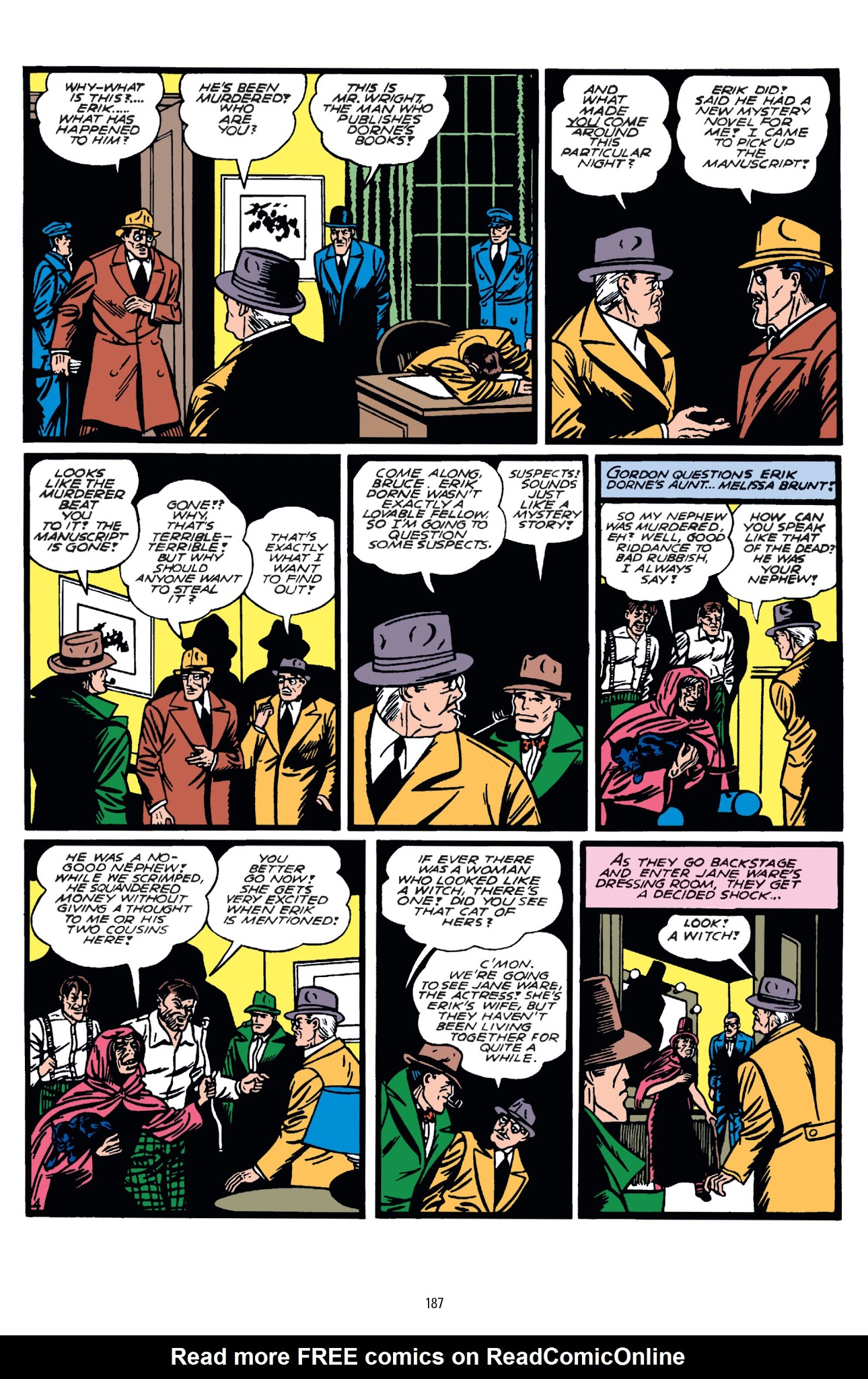 Read online Batman: The Golden Age Omnibus comic -  Issue # TPB 2 - 187