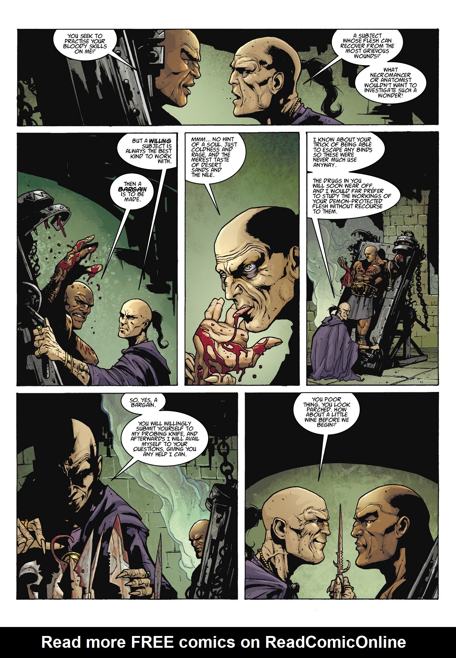 Read online Aquila: The Burning Fields comic -  Issue # TPB - 36