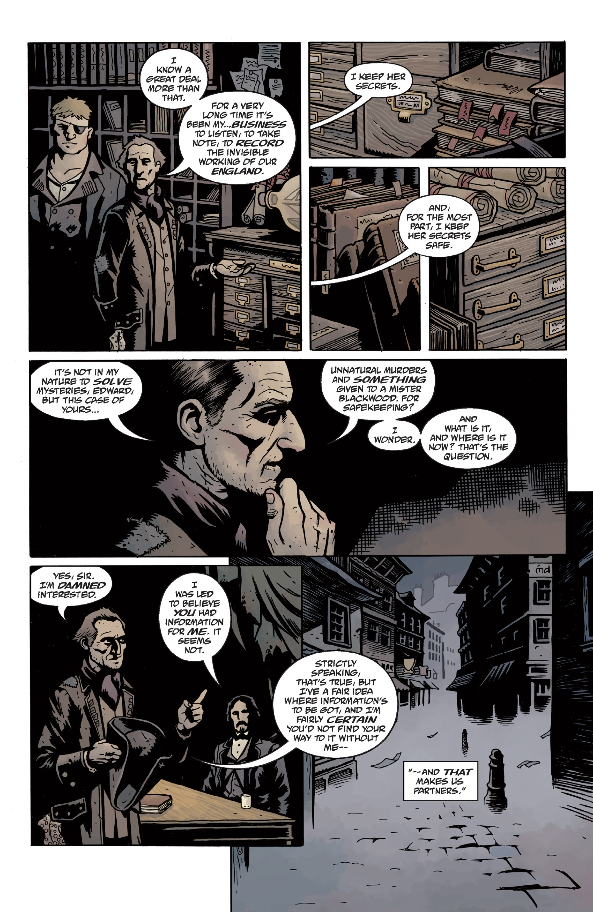 Read online Sir Edward Grey, Witchfinder: In the Service of Angels comic -  Issue # TPB - 38