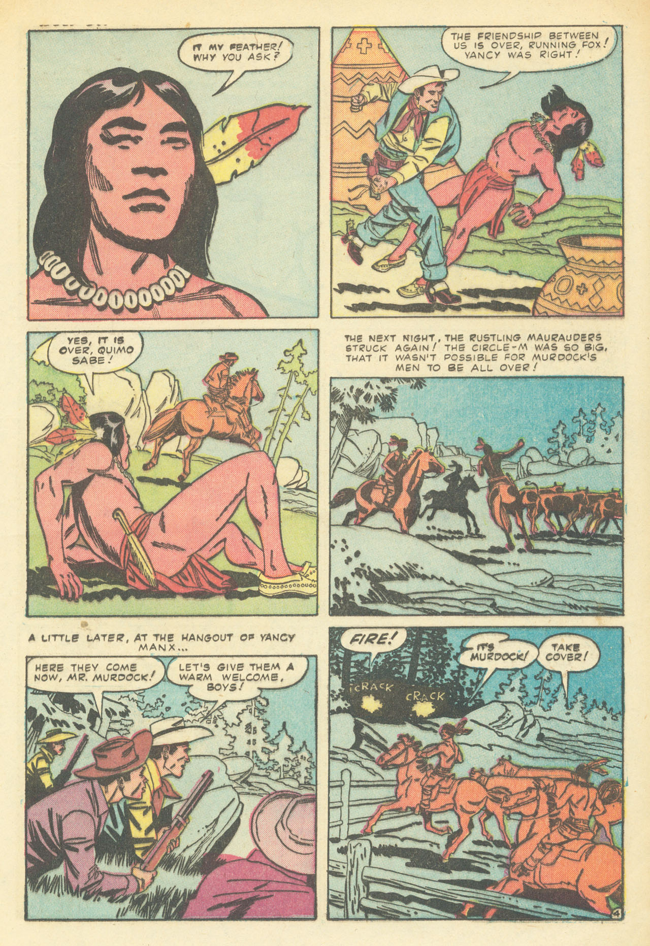 Read online Western Outlaws (1954) comic -  Issue #12 - 17