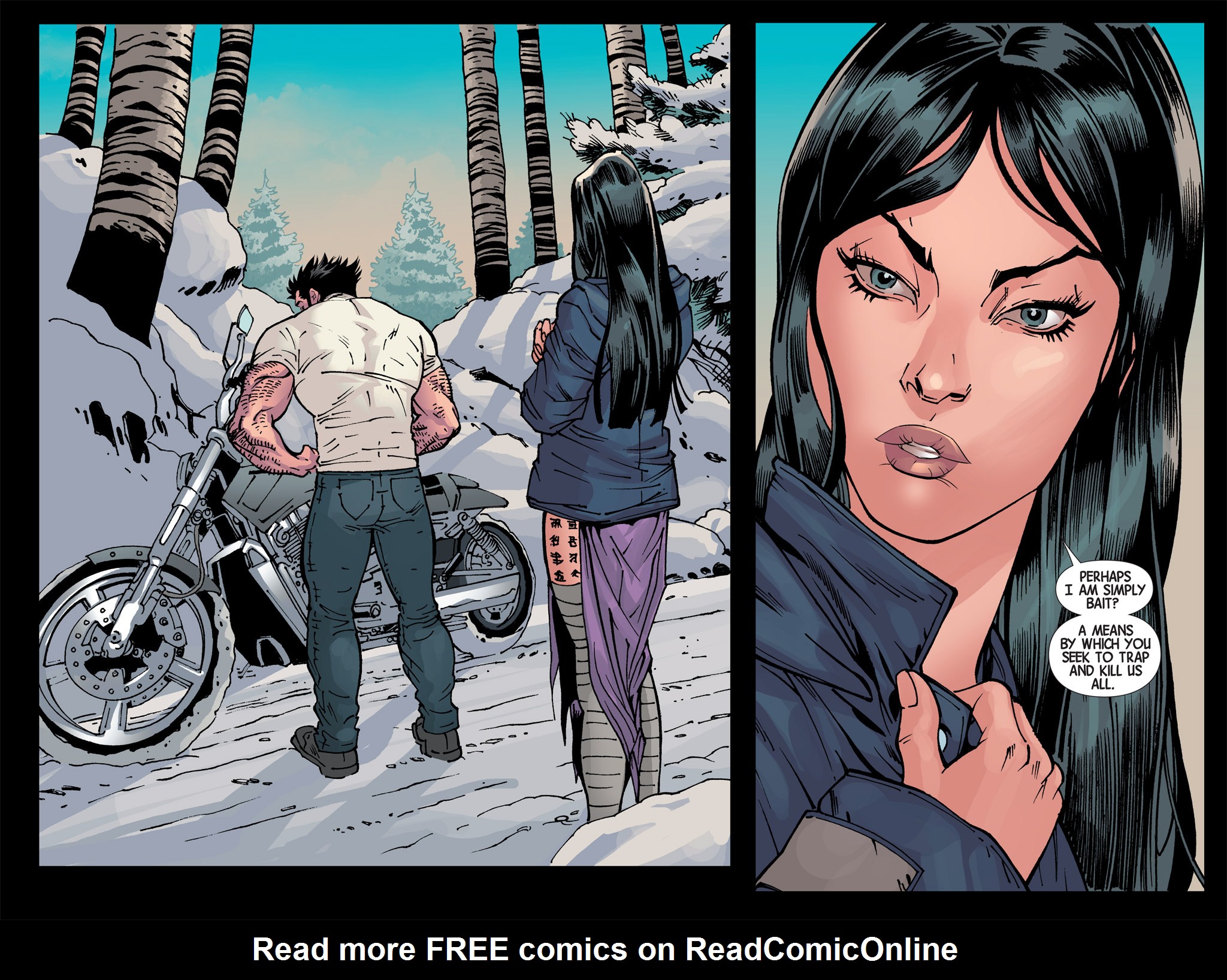 Read online Wolverine: Japan's Most Wanted comic -  Issue #6 - 9