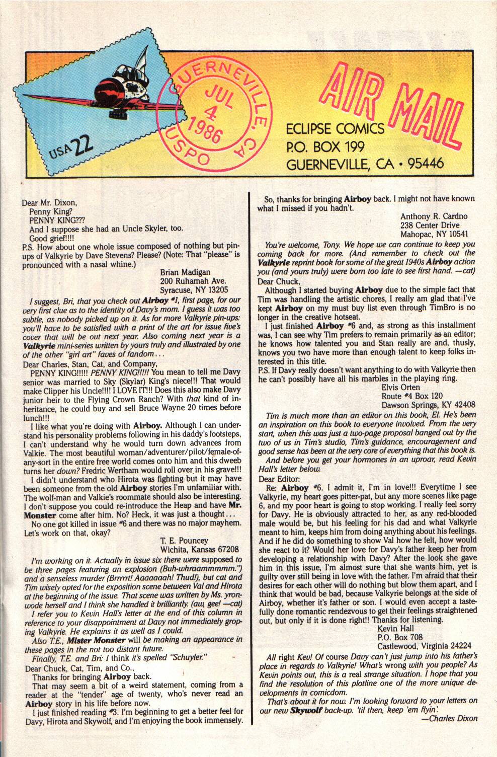 Read online Airboy (1986) comic -  Issue #11 - 17