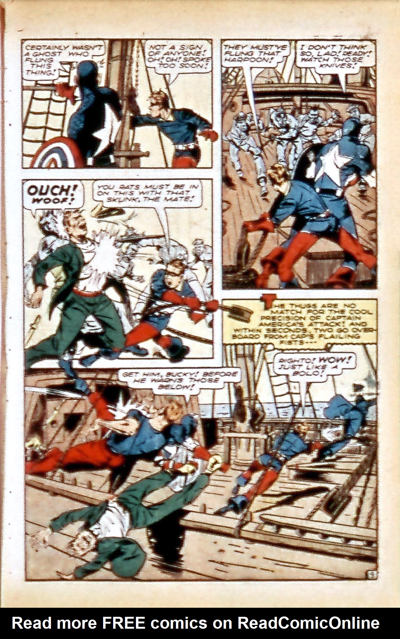 Read online Captain America Comics comic -  Issue #39 - 11