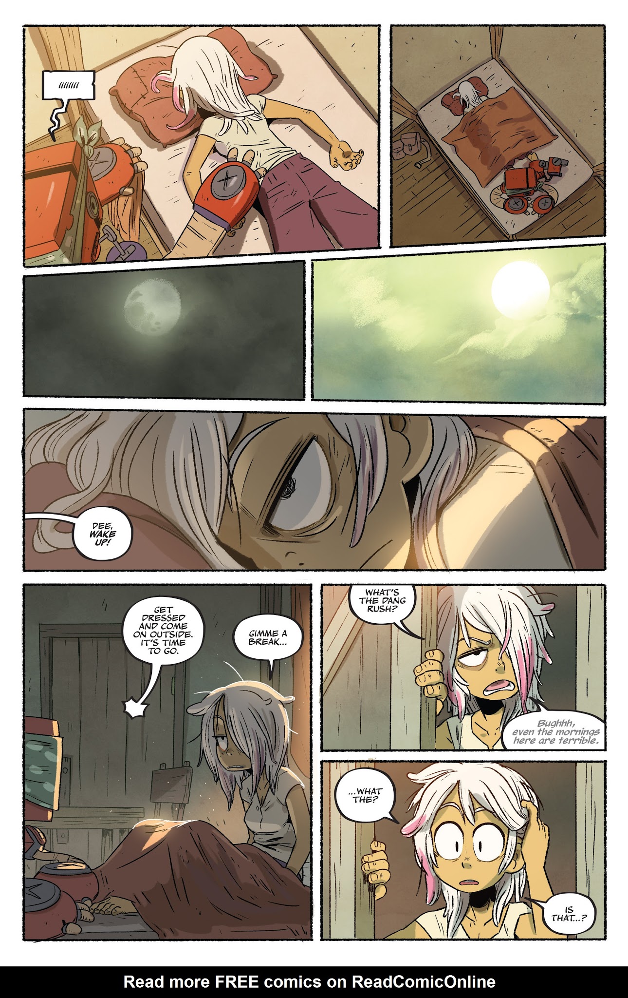 Read online Tyson Hesse's Diesel comic -  Issue #4 - 22