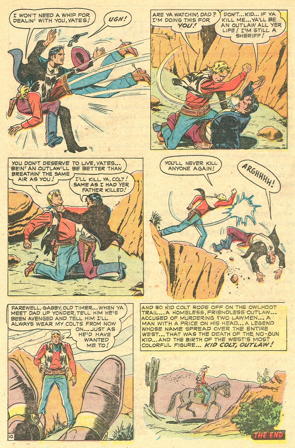 Read online Kid Colt Outlaw comic -  Issue #11 - 13