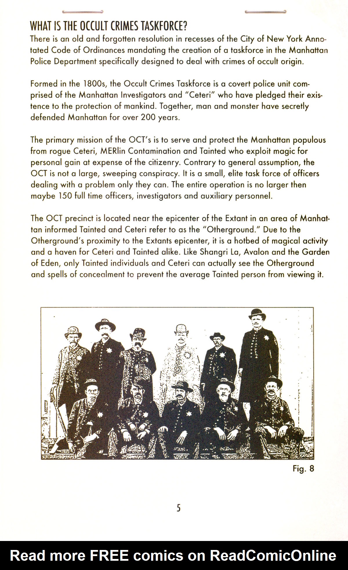 Read online O.C.T.: Occult Crimes Taskforce comic -  Issue #1 - 32