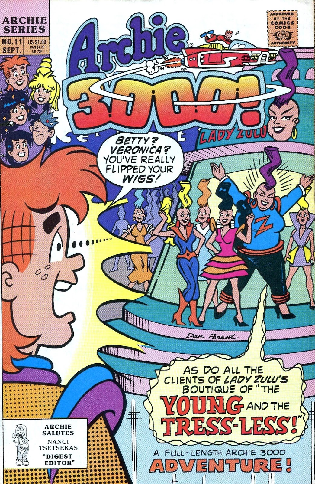 Archie 3000! (1989) issue 11 - Page 1