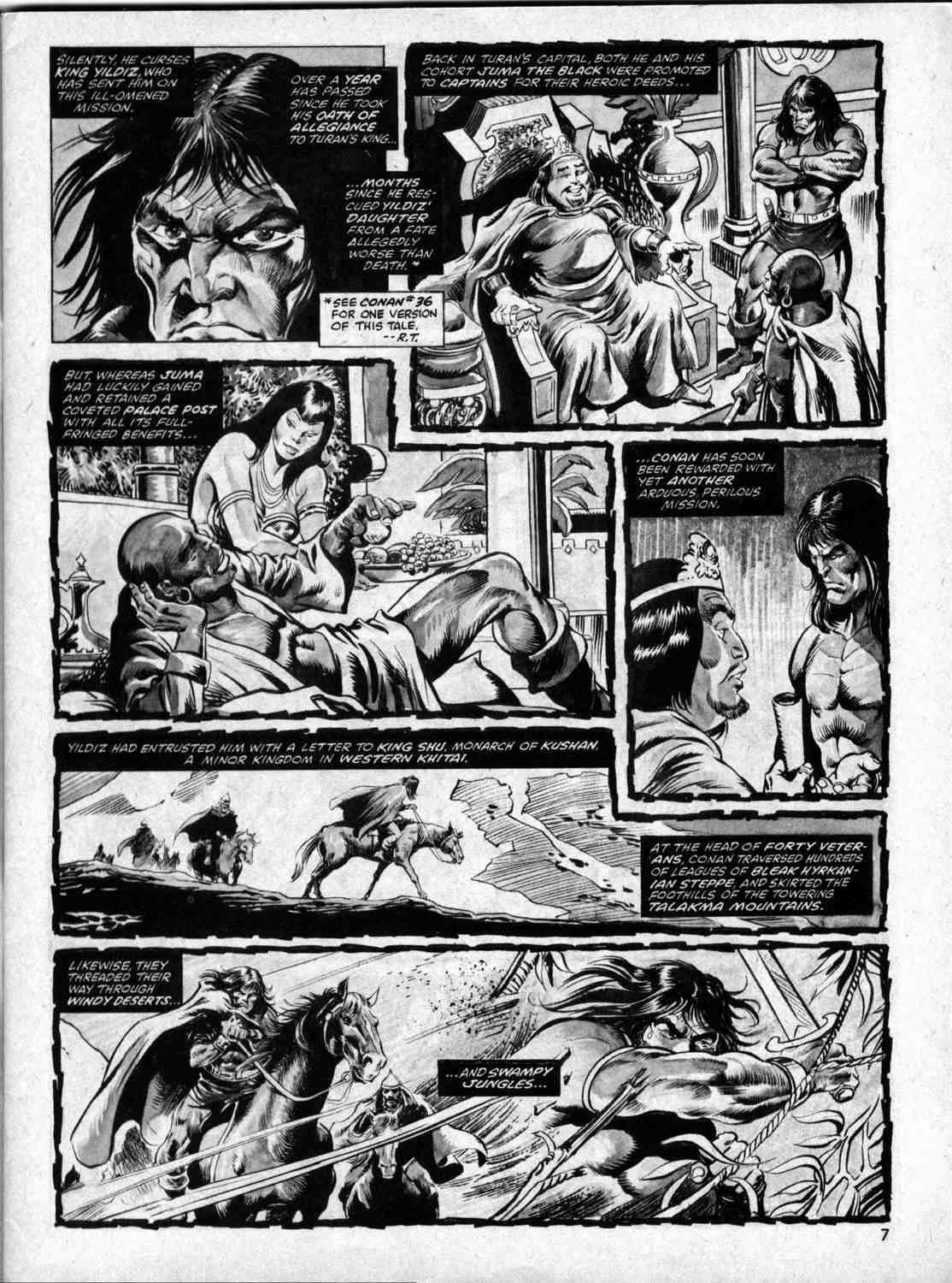 Read online The Savage Sword Of Conan comic -  Issue #33 - 6