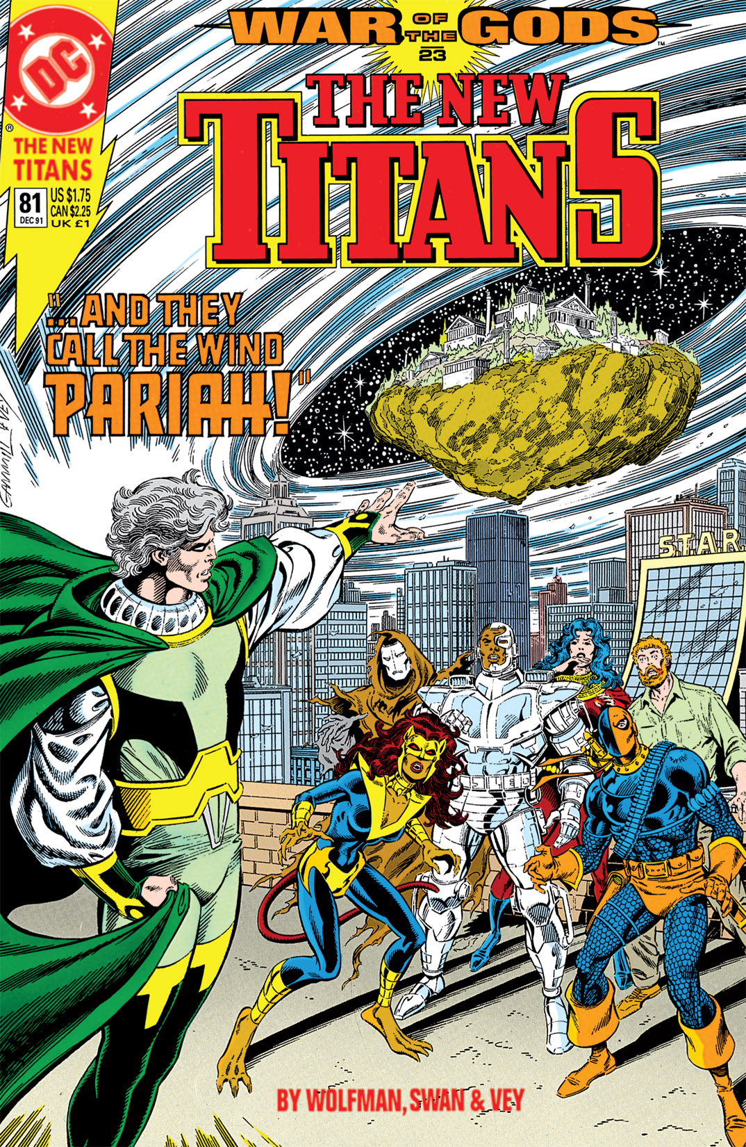 Read online The New Titans (1988) comic -  Issue #81 - 1