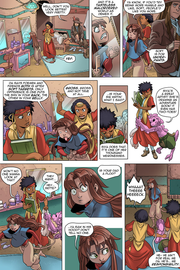 Read online Unsounded comic -  Issue #13 - 129