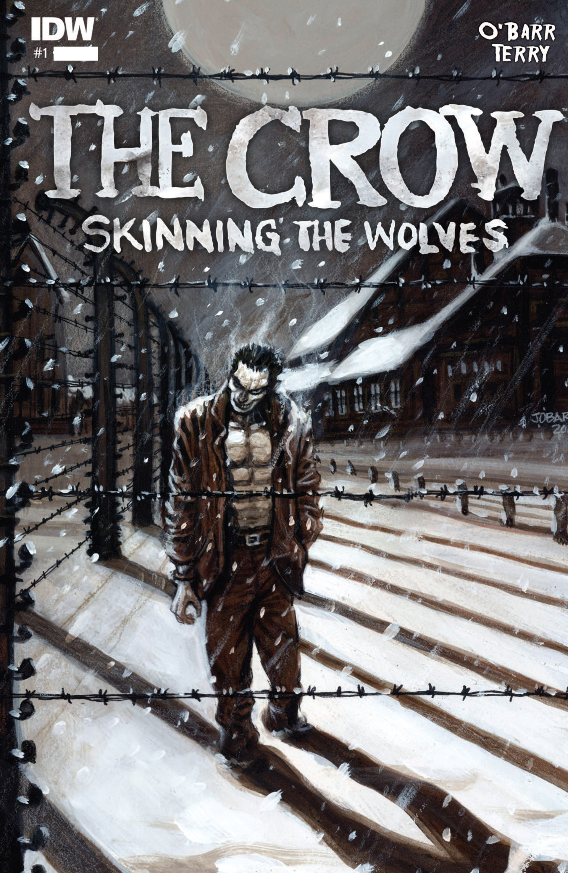 Read online The Crow: Skinning the Wolves comic -  Issue #1 - 1