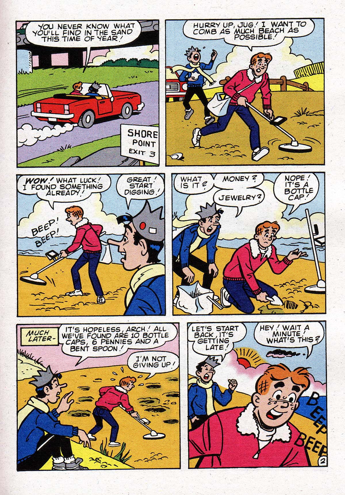 Read online Jughead's Double Digest Magazine comic -  Issue #92 - 104