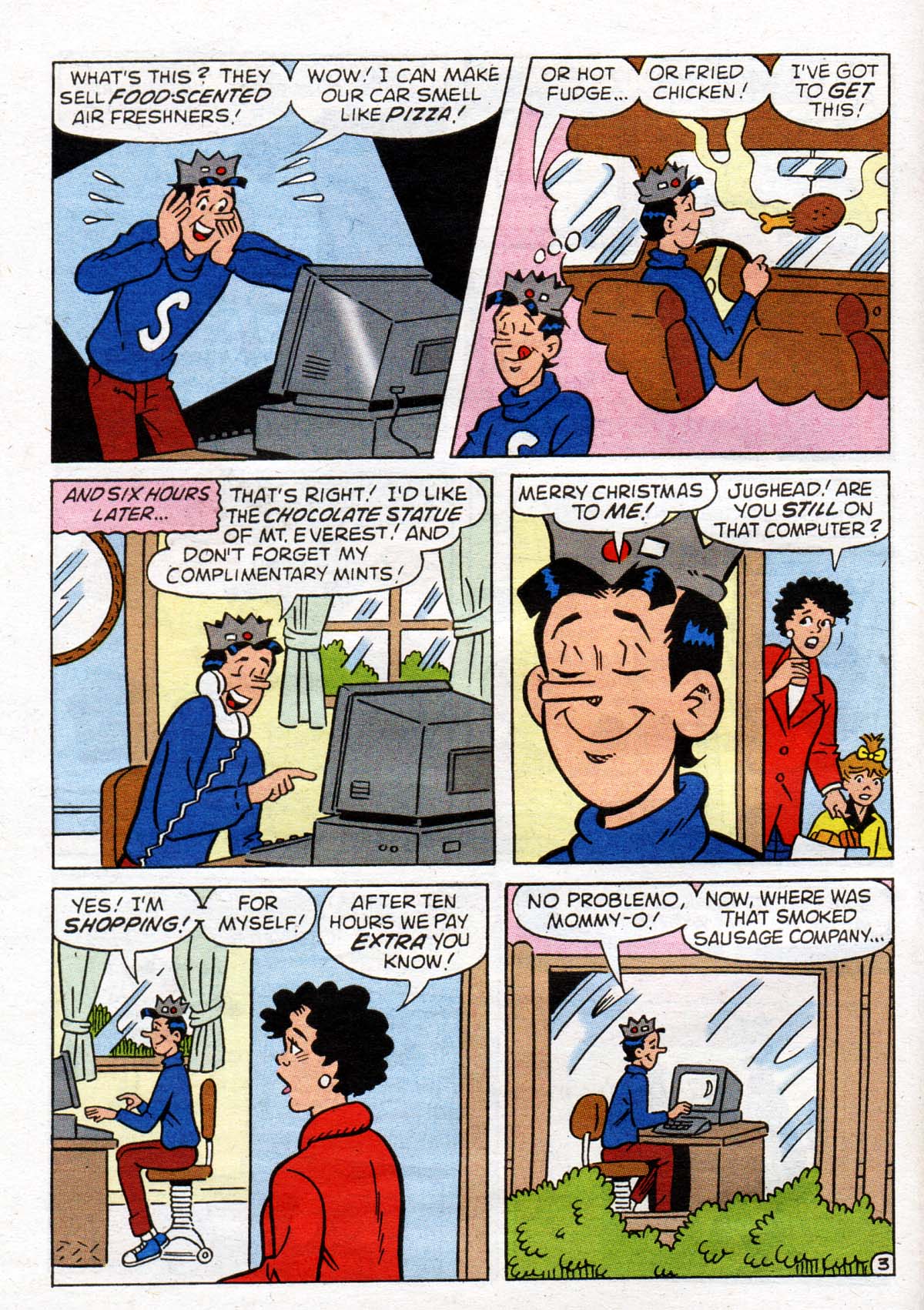 Read online Archie's Holiday Fun Digest comic -  Issue #7 - 33