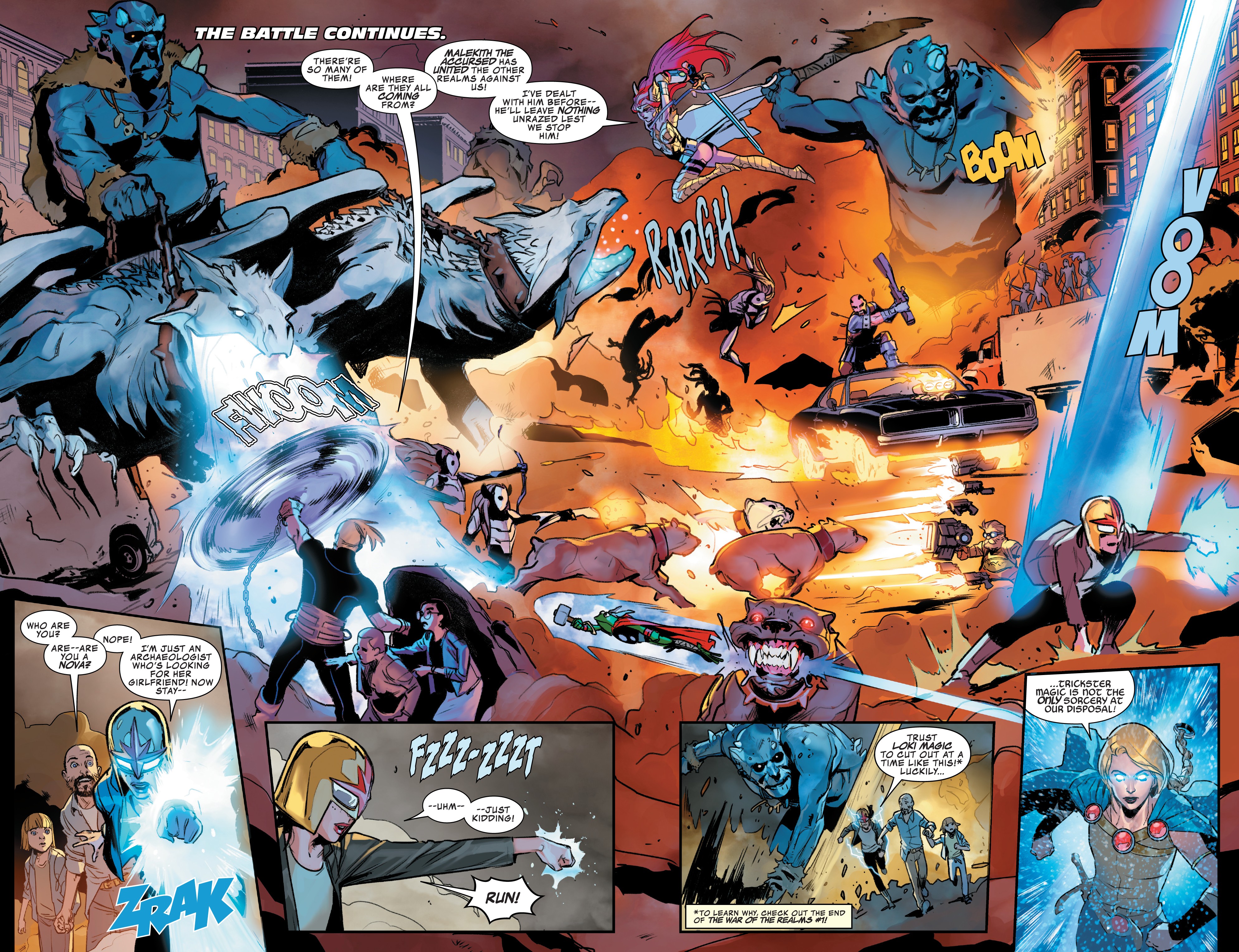 Read online Asgardians of the Galaxy comic -  Issue #8 - 9