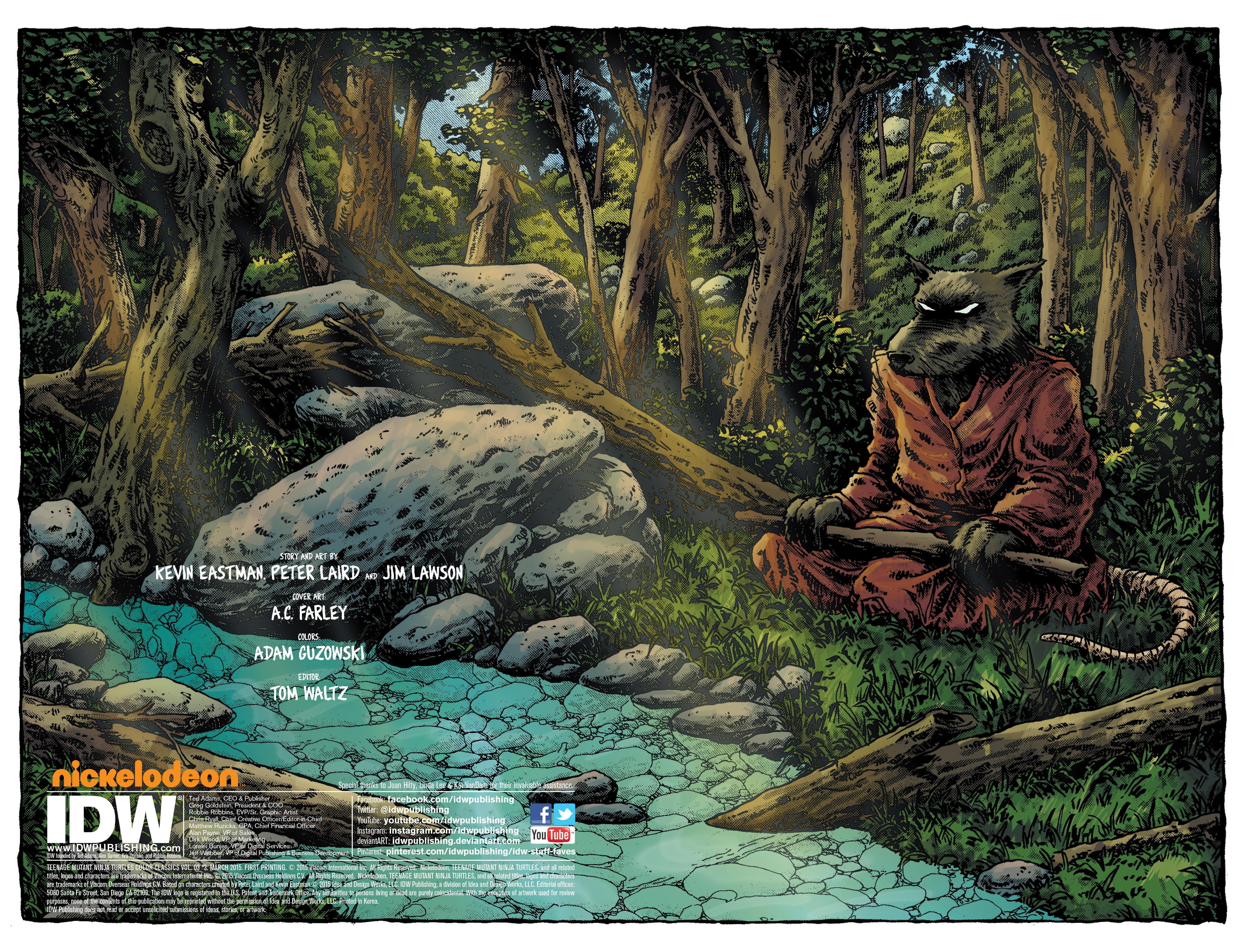 Read online Teenage Mutant Ninja Turtles Color Classics (2015) comic -  Issue #3 - 2