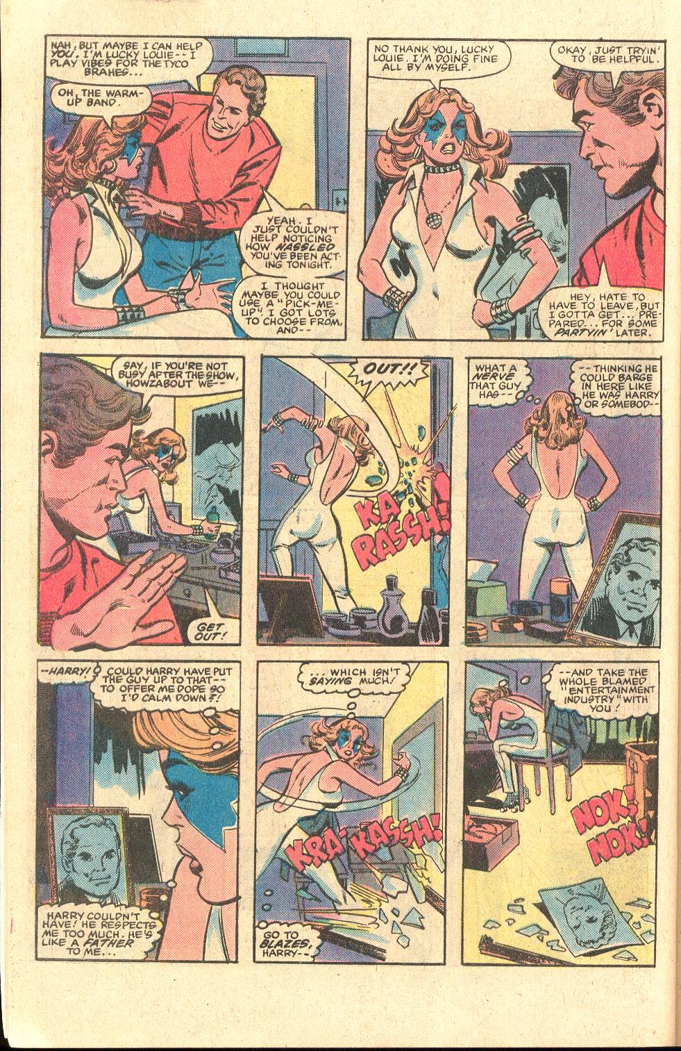 Read online Dazzler (1981) comic -  Issue #21 - 27