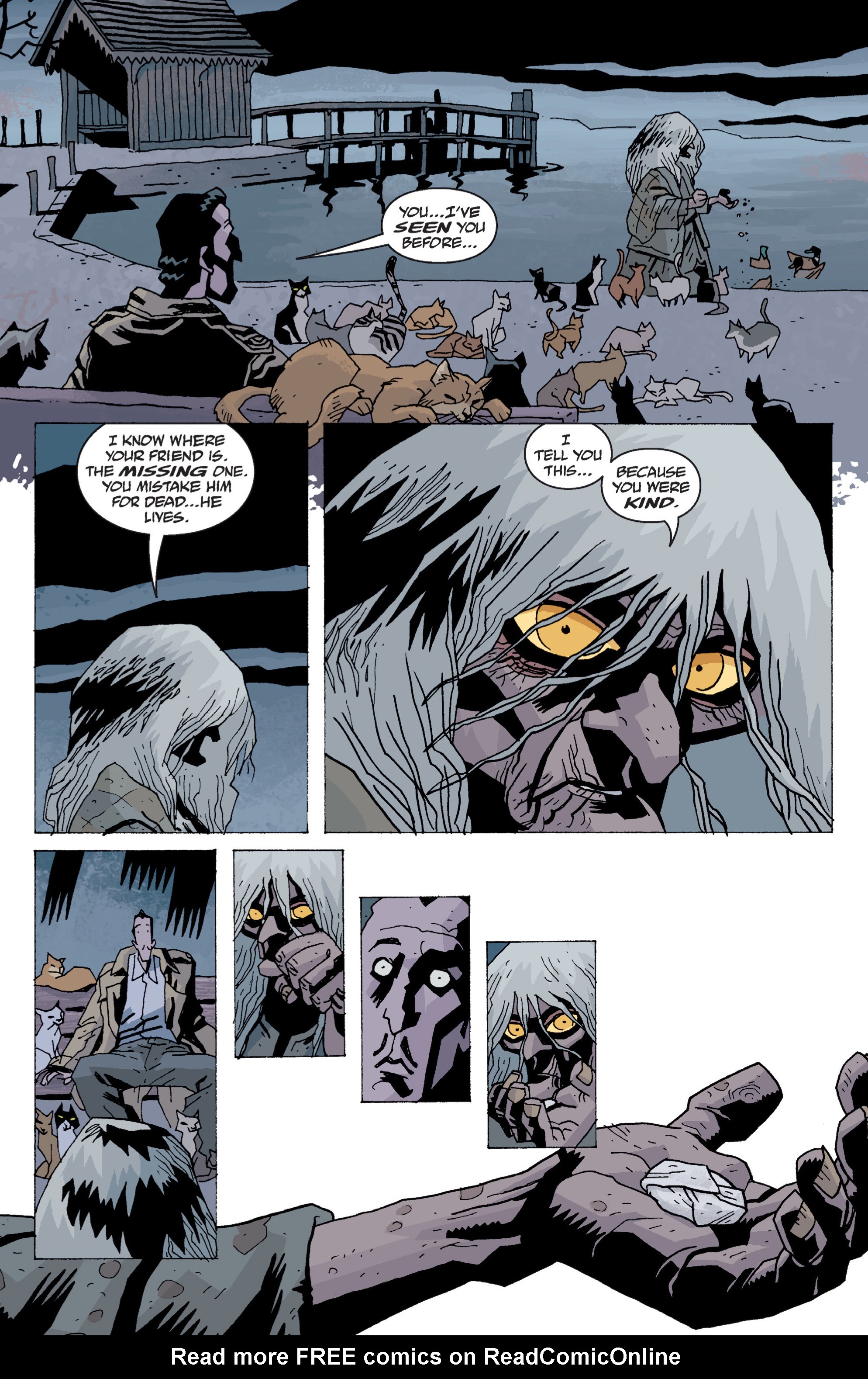 Read online B.P.R.D.: Hollow Earth and Other Stories comic -  Issue # TPB 13 - 91